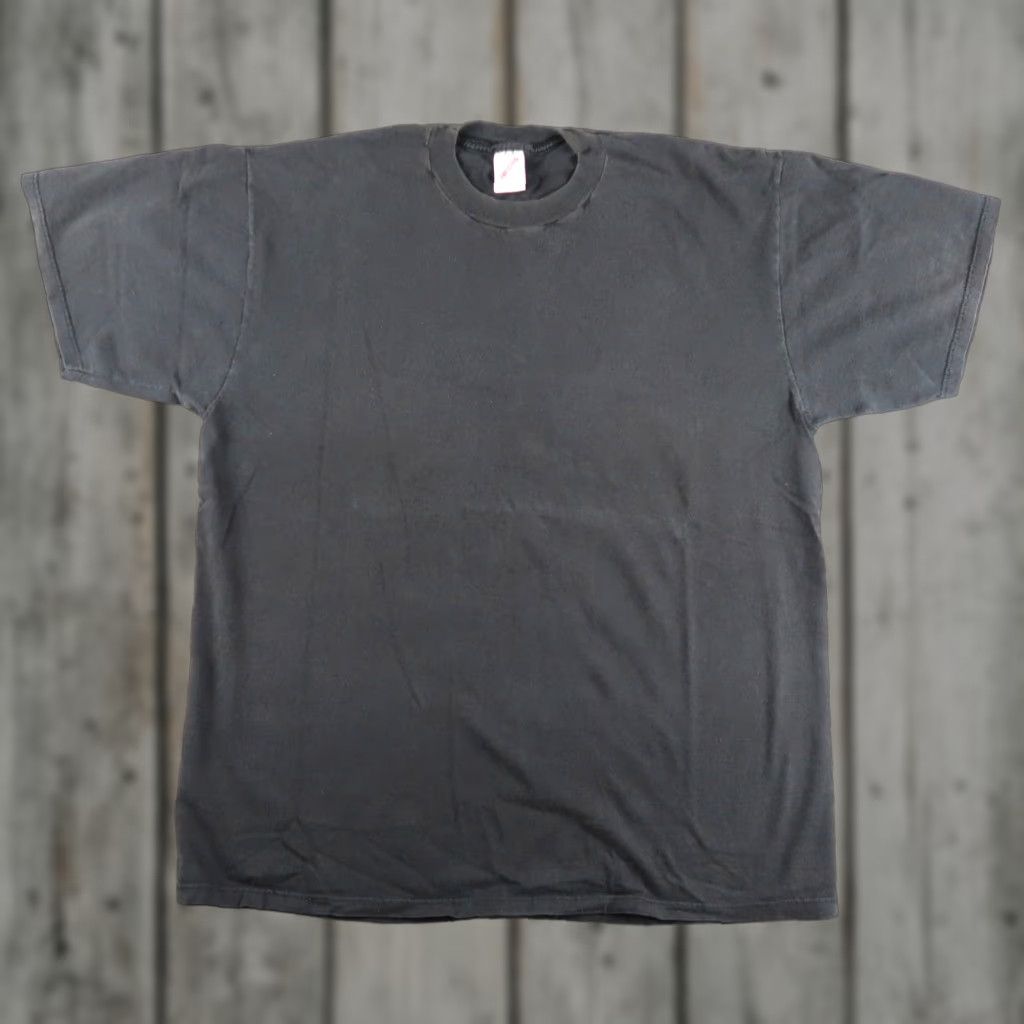 Vintage 90s T Shirt Mens L Black Cotton Usa Short Sleeve Crew Neck Graphic Hoodie, Sweatshirt | PodTeesHub.com