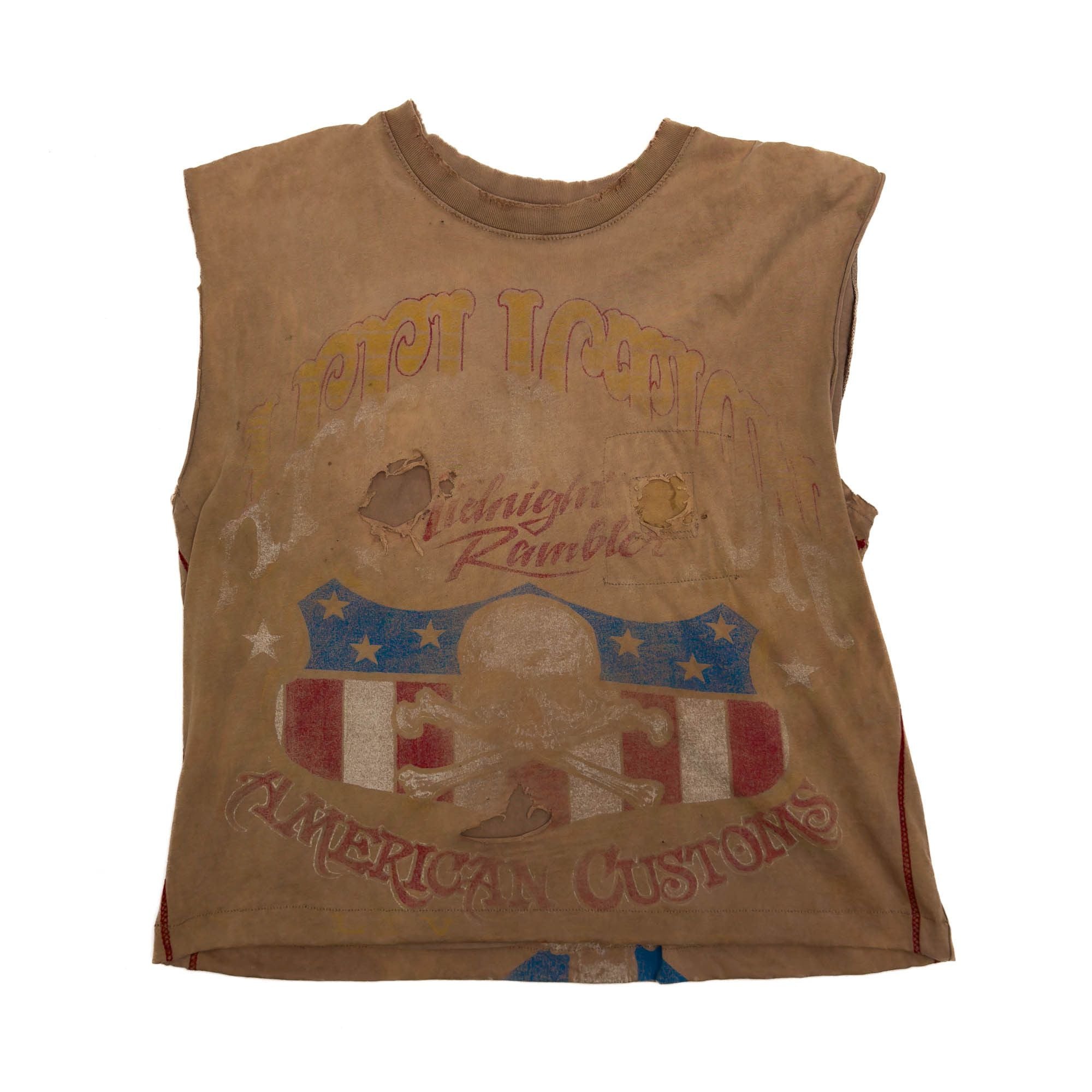 Vintagemvintage Americana Cropped T-shirt Distressed Hoodie, Sweatshirt | PodTeesHub.com