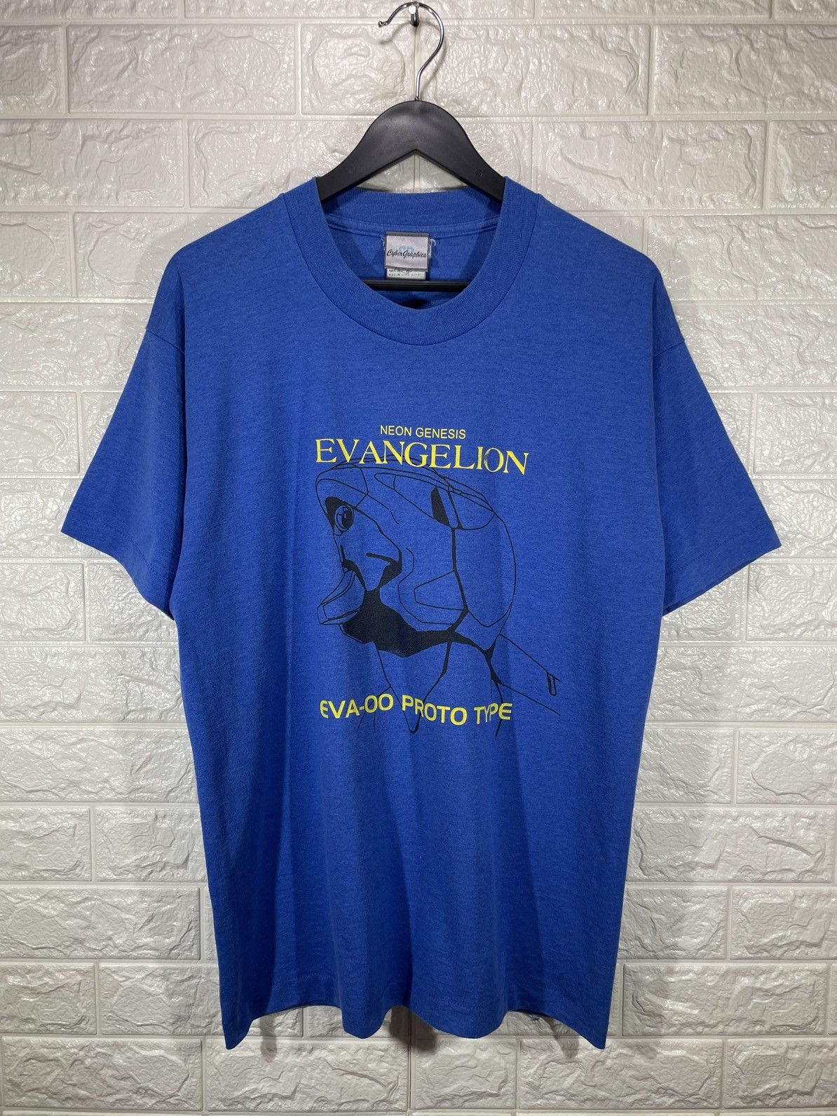 Rap Tees Vintage 90s Evangelion Tee Hoodie, Sweatshirt | PodTeesHub.com
