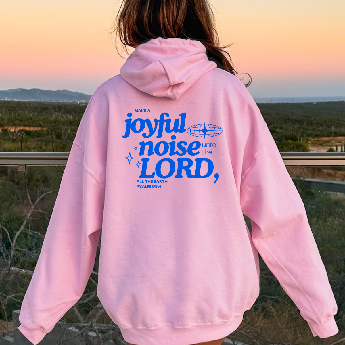 Make A Joyful Noise Unto the Lord Christian Hoodie T-Shirts, Sweatshirt | PodTeesHub.com