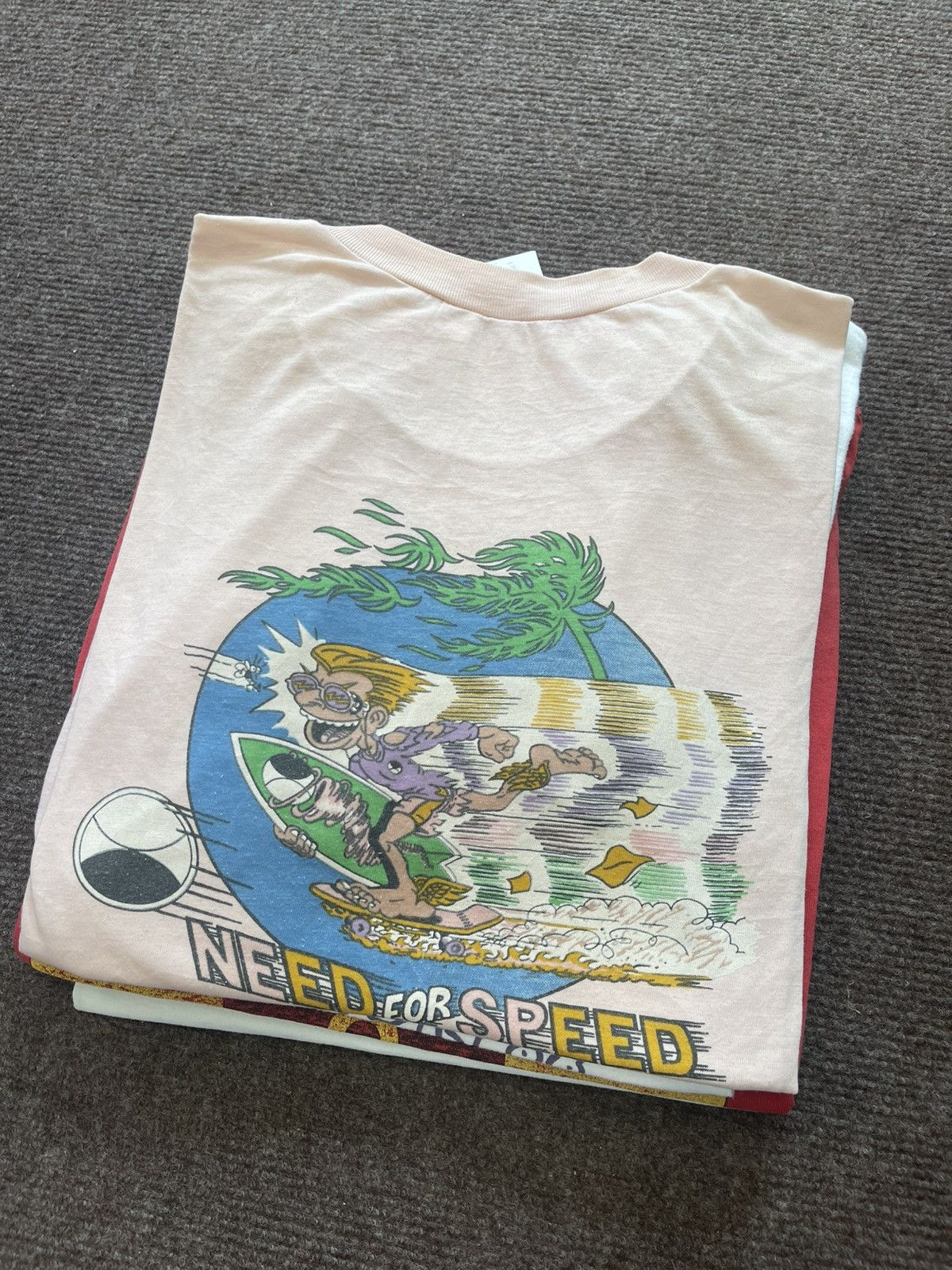 Rare Find Vintage Europe T C Surf Designs Cartoon T Shirt Xl Hoodie, Sweatshirt | PodTeesHub.com