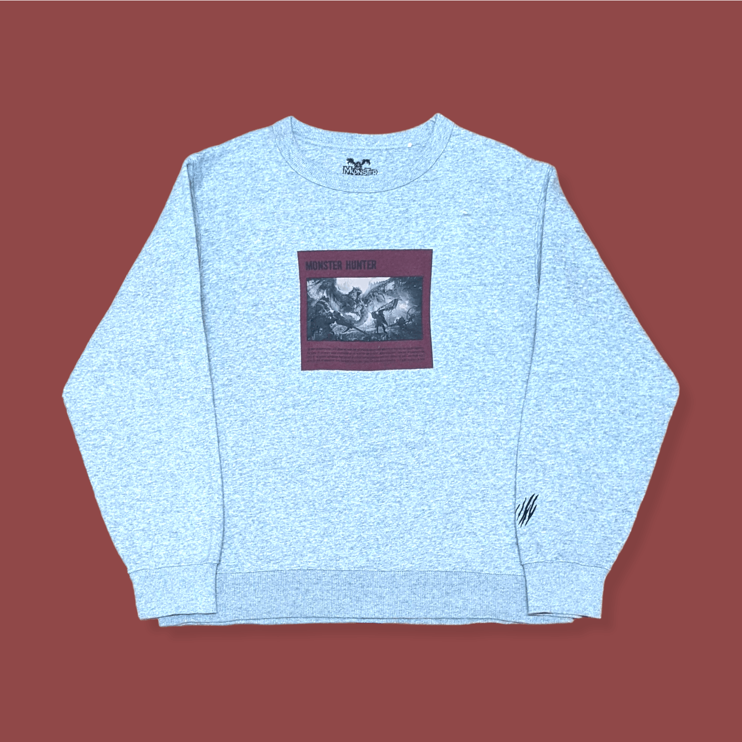 Playstation X Vintage Vintage Capcom Monster Hunter Game Sweatshirt T-Shirts, Hoodie | PodTeesHub.com