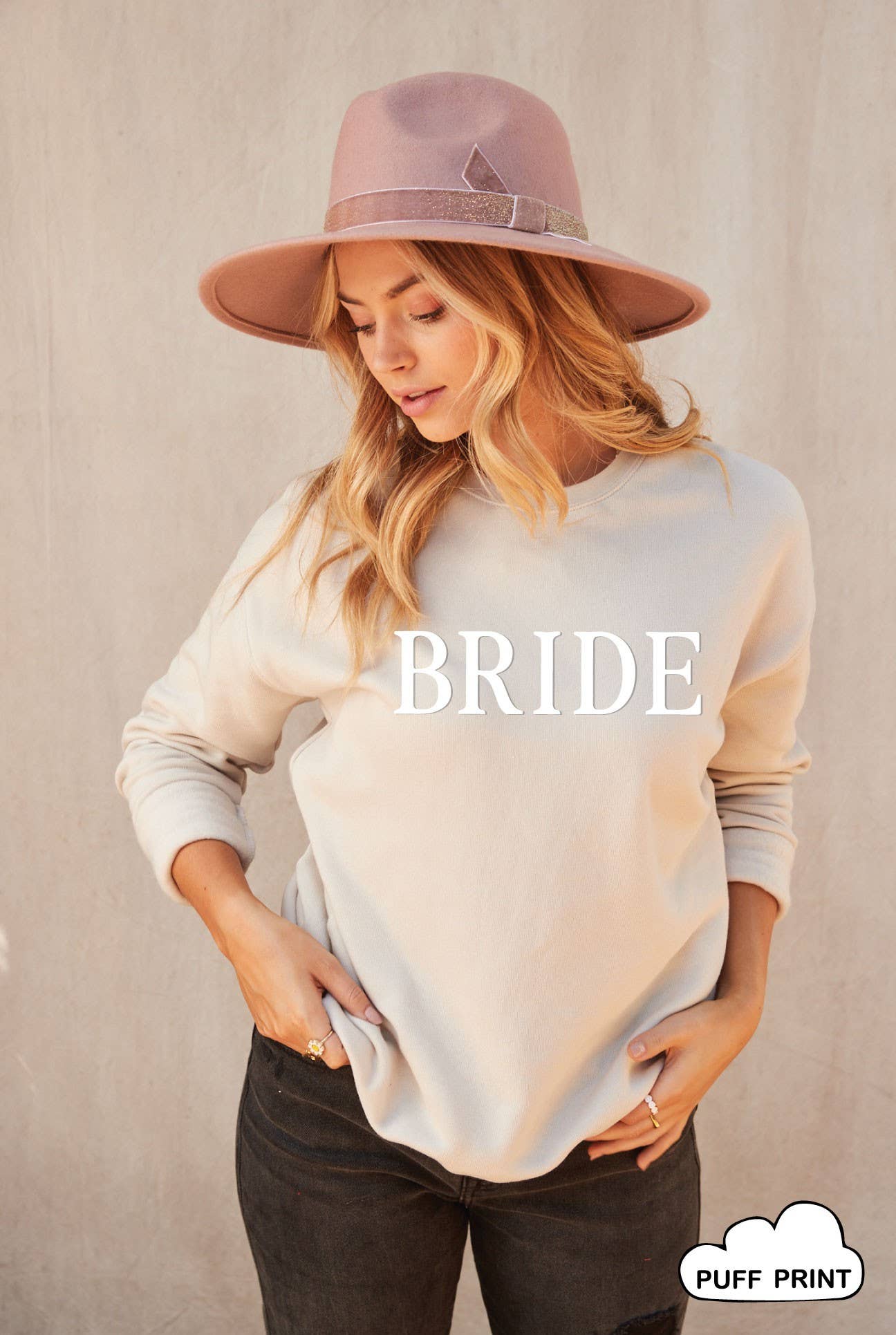 Bride Puff Graphic Sweatshirt T-Shirts, Hoodie | PodTeesHub.com