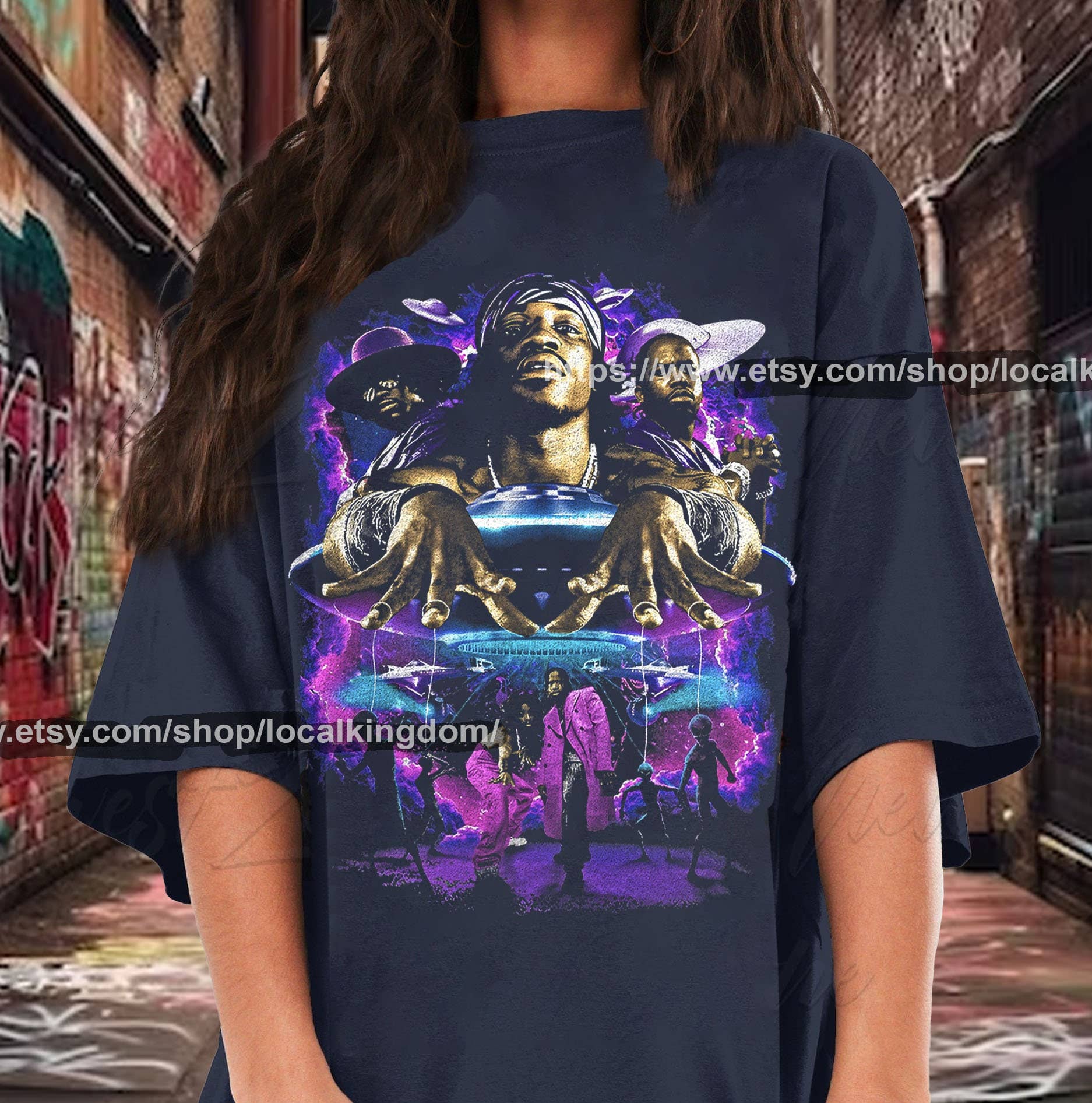 Limited Outkast Atliens T-Shirt - Unisex Gift Tee Hoodie, Sweatshirt | PodTeesHub.com