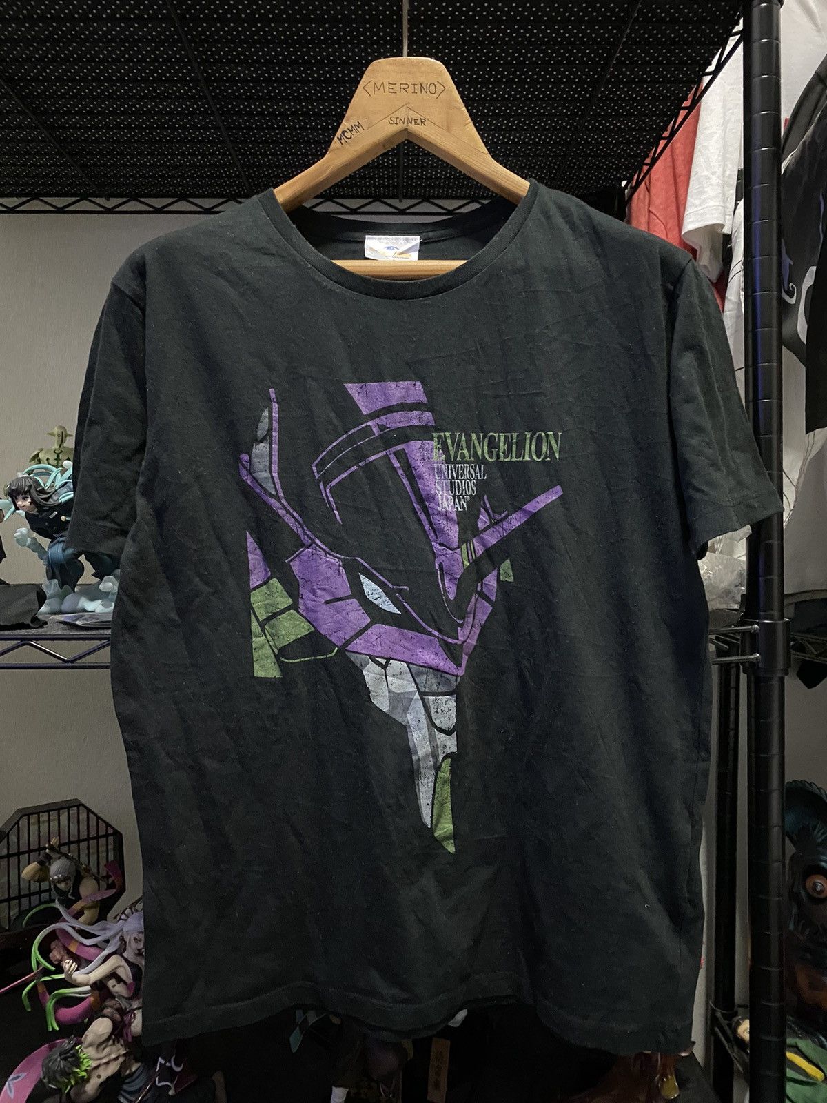 Japanese Brand Vintage 00s Evangelion T Shirt Hoodie, Sweatshirt | PodTeesHub.com
