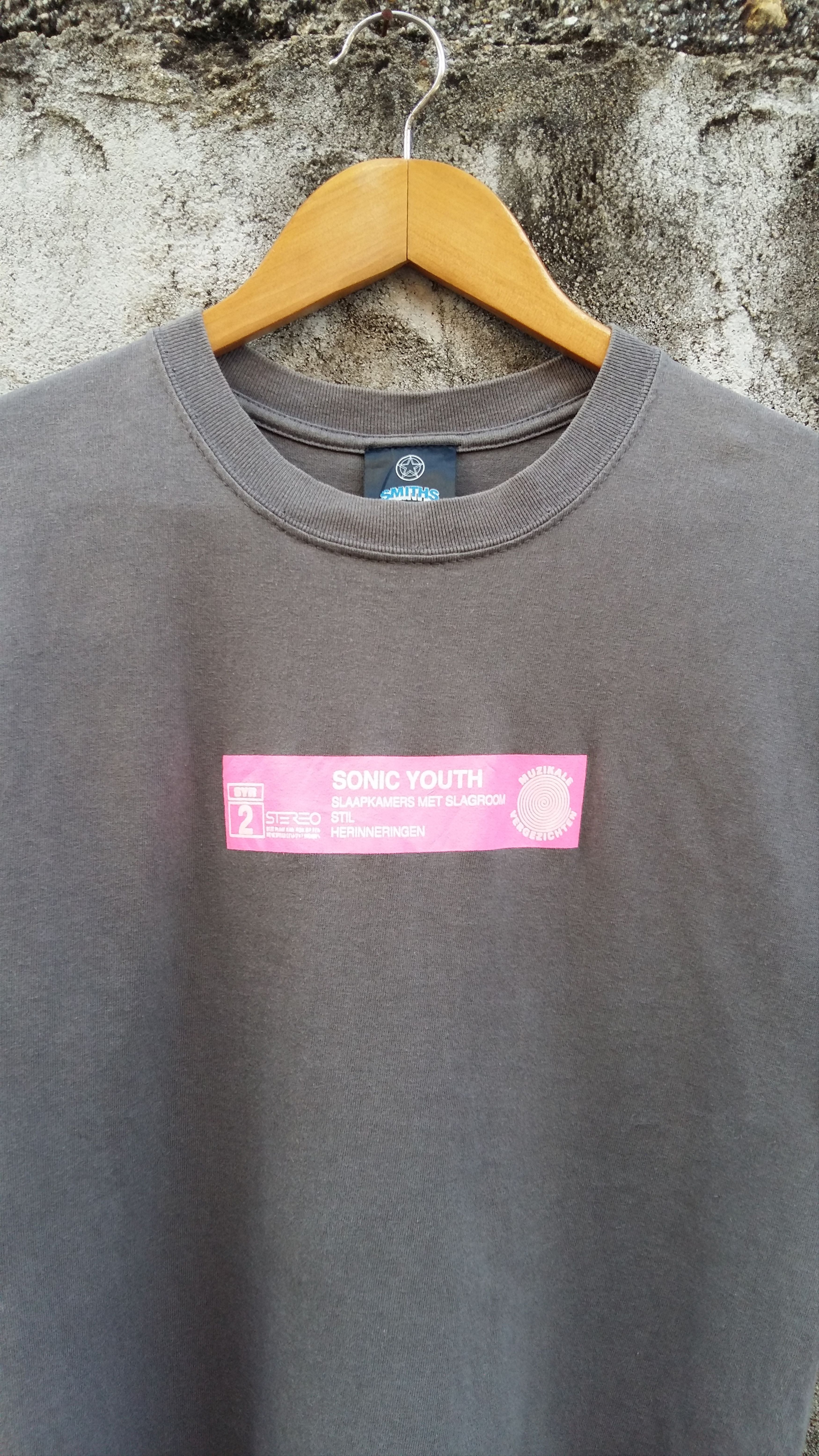 Rare Vintage 90s Sonic Youth Promo Tshirt Hoodie, Sweatshirt | PodTeesHub.com