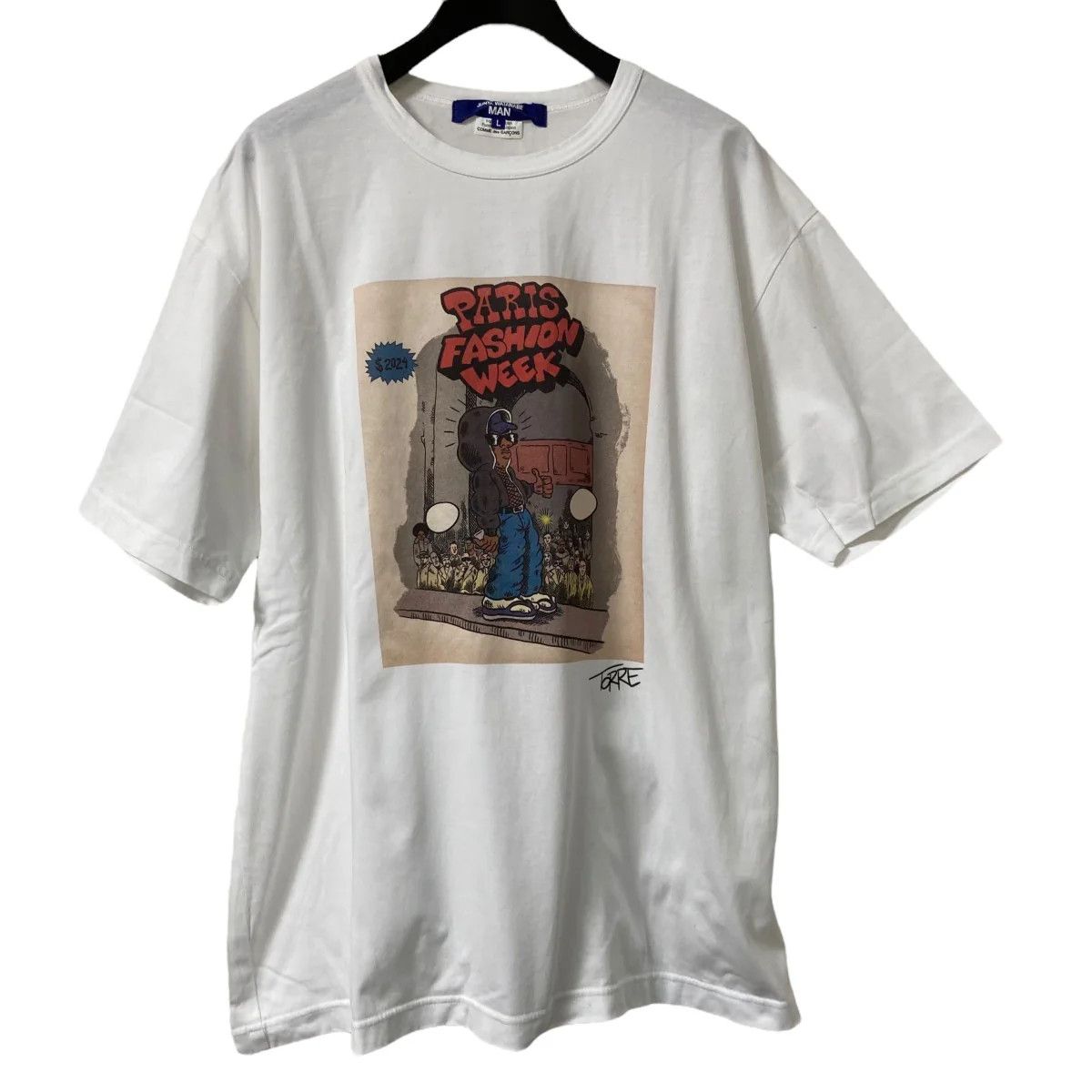 Junya Watanabe Ss24 Paris Fashion Week Cartoon Tee Hoodie, Sweatshirt | PodTeesHub.com