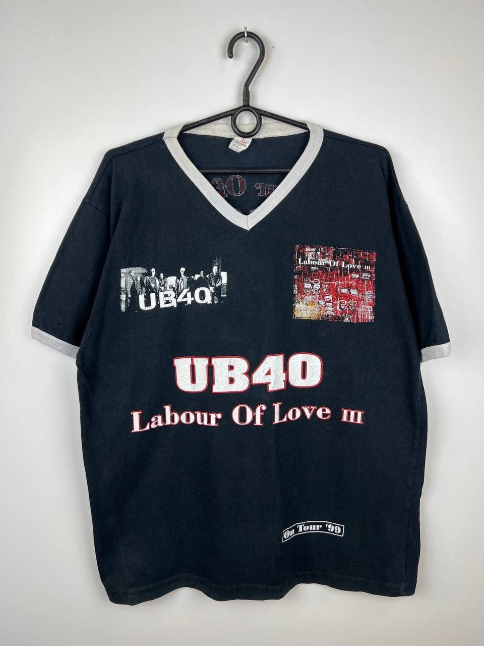 Vintage Ub40 Labour Of Love 3 1999 Tour Band Vintage Tee Size Xl Hoodie, Sweatshirt | PodTeesHub.com