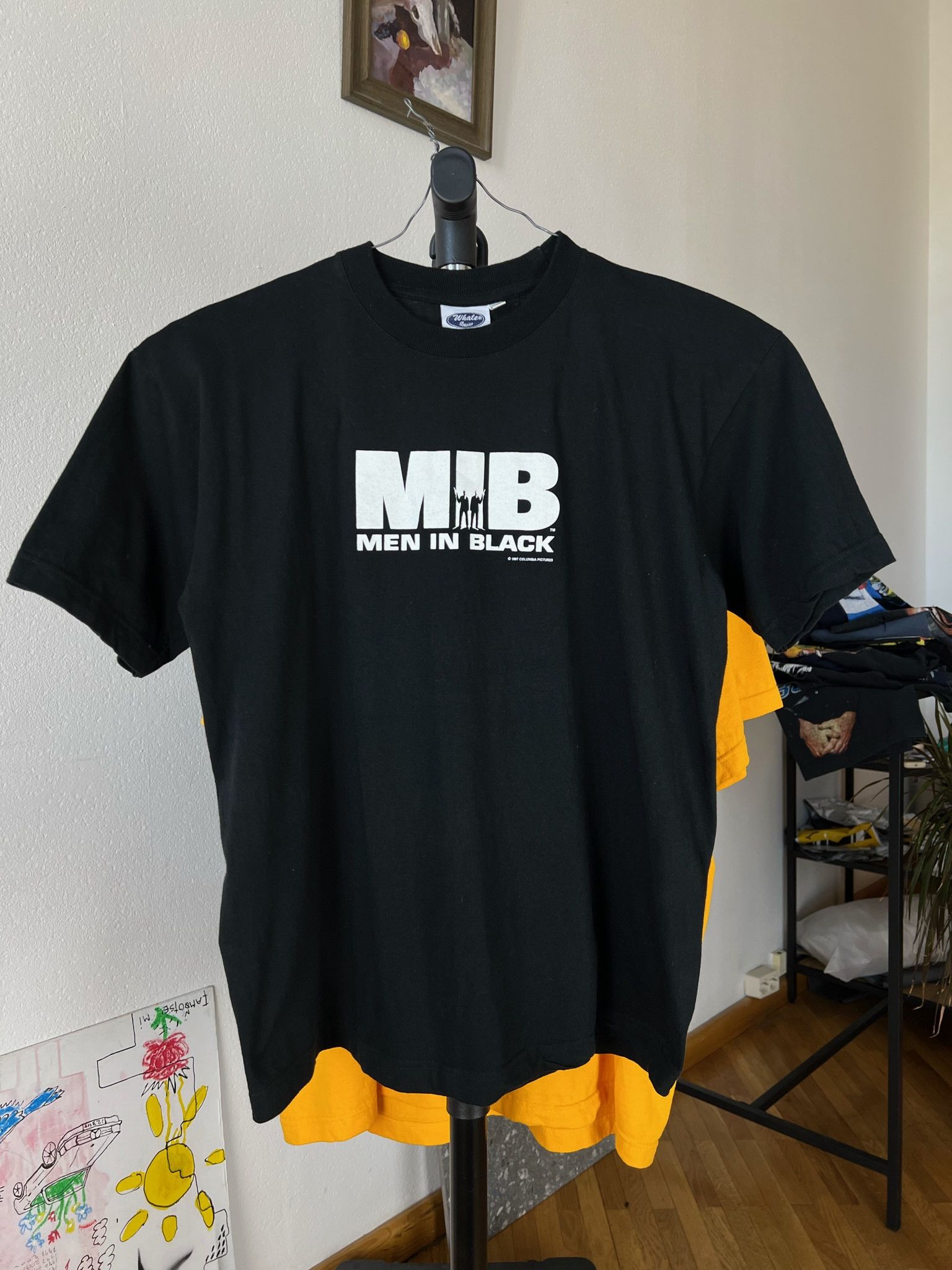 Vintage 1996 Men In Black Shirt Vintage Movie Tees Vintage Rap Tee Hoodie, Sweatshirt | PodTeesHub.com