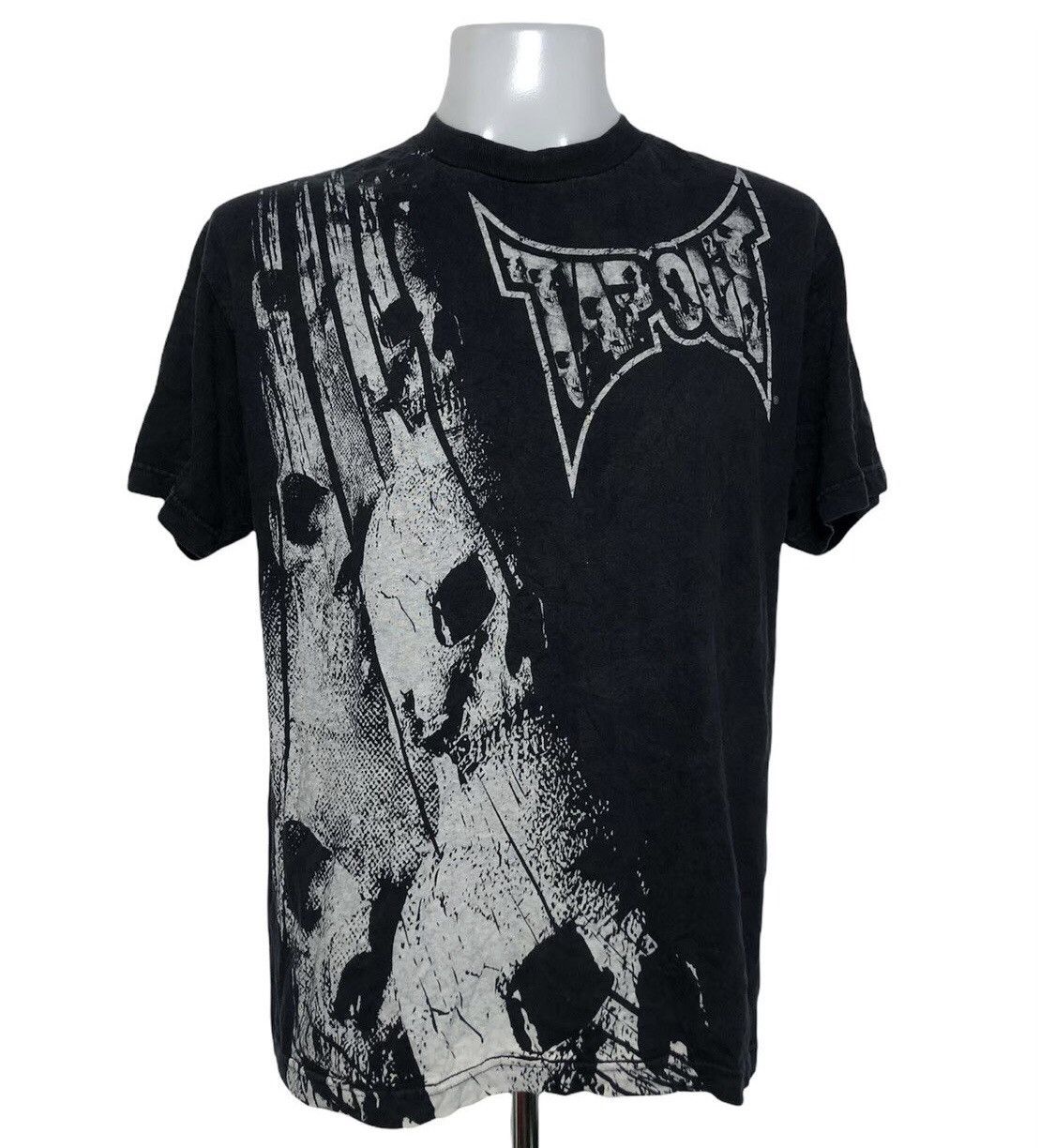 Vintage Tapout All Overprint Metallica 90s T Shirt Hoodie, Sweatshirt | PodTeesHub.com