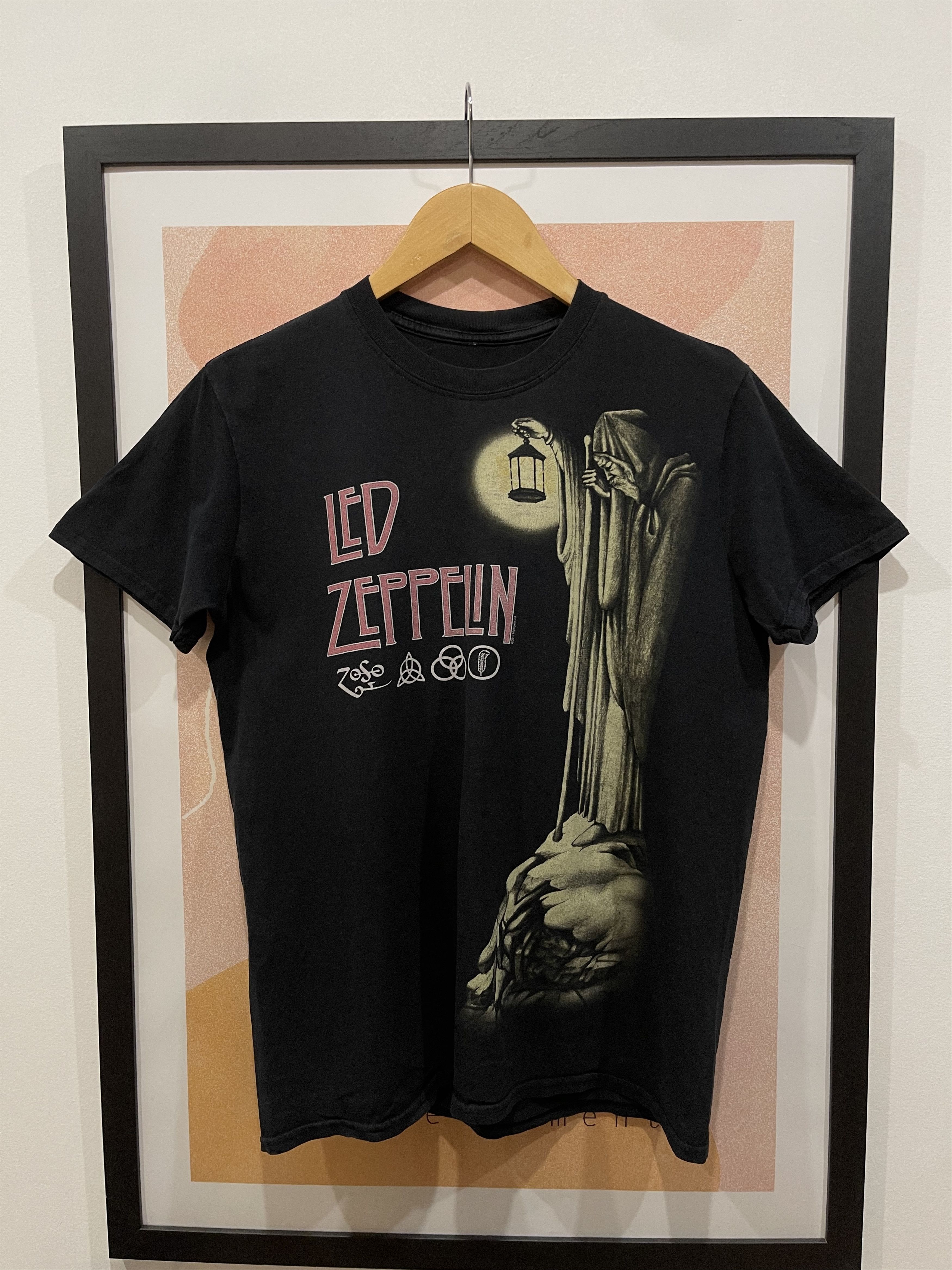Led Zeppelin X Vintage Led Zeppelin 2012 Rock Band Merch Printed T Shirt Size S Hoodie, Sweatshirt | PodTeesHub.com