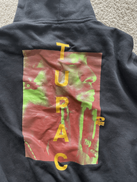 2pac Tupac Vintage Bootleg Rap Black Hoodie Sweatshirt 2xl T-Shirts | PodTeesHub.com
