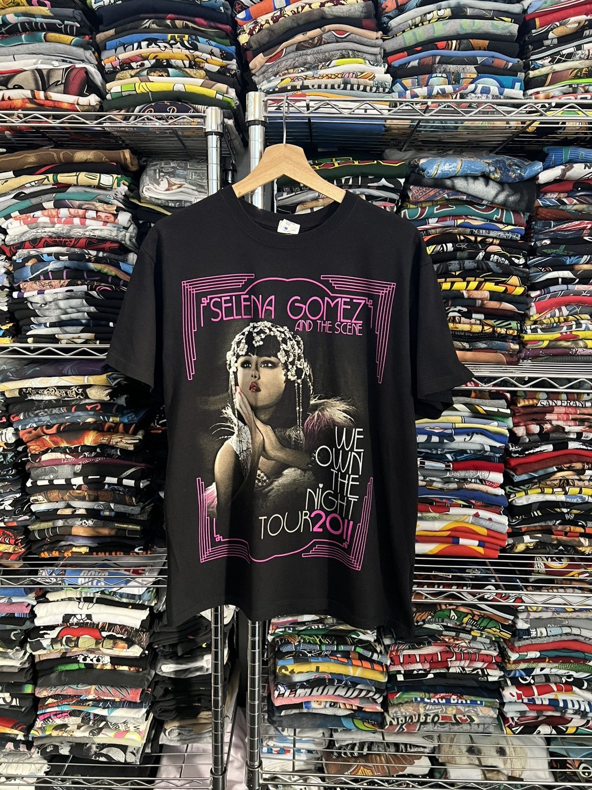 Band Tees 2011 Selena Gomez And The Scene We Own The Night Tour Tee Hoodie, Sweatshirt | PodTeesHub.com