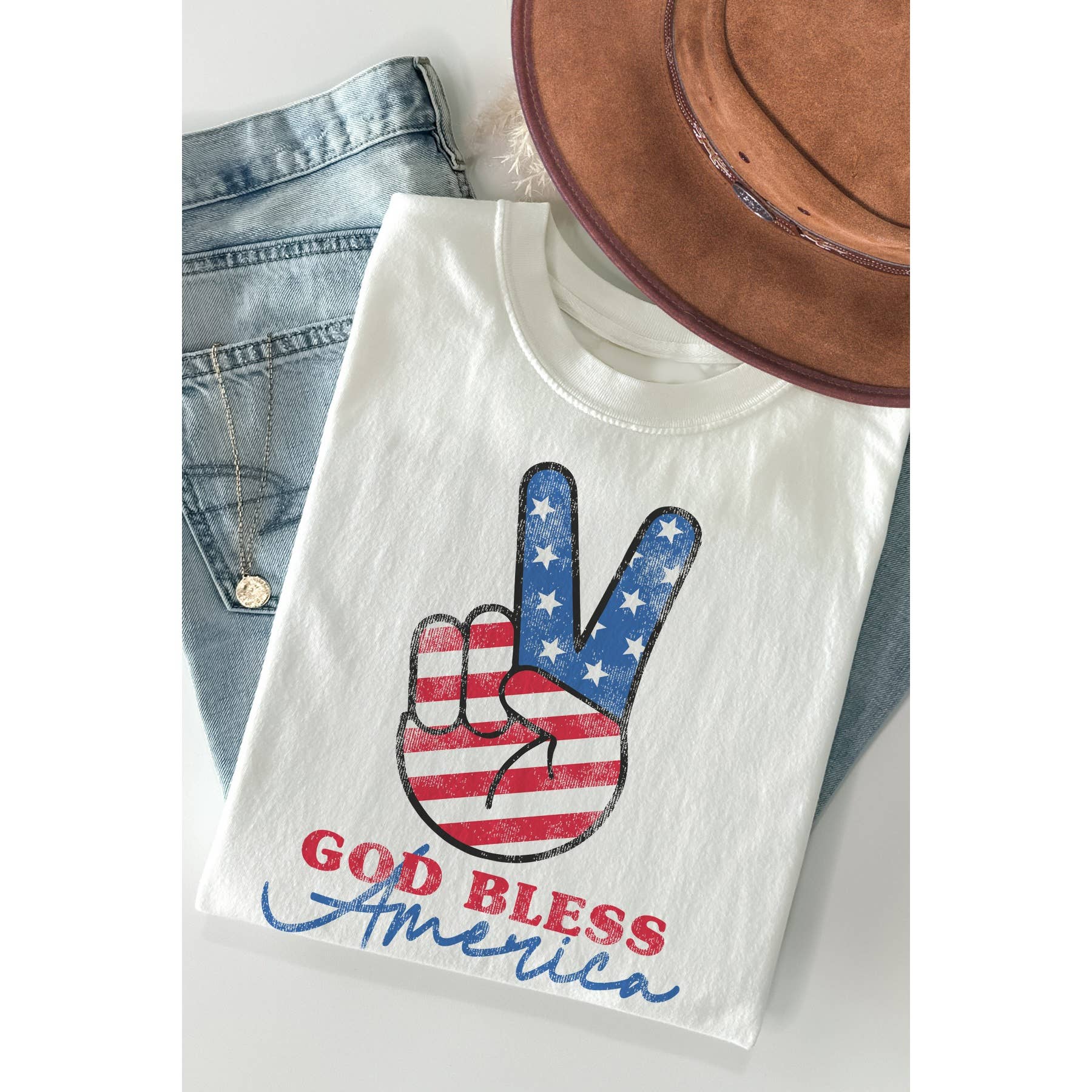 God Bless America Peace Short Sleeve T Shirt Hoodie, Sweatshirt | PodTeesHub.com