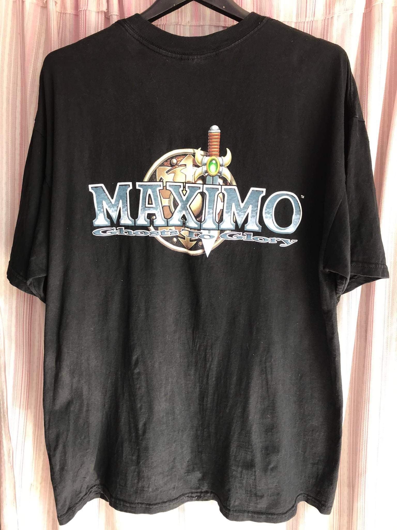 Vintage Maximo Capcom Videogame Promi Shirt Hoodie, Sweatshirt | PodTeesHub.com