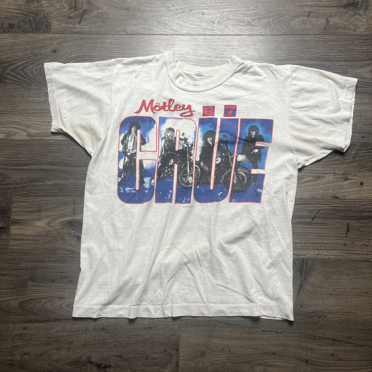 Band Tees 1987 Motley Crue Girls Girls Girls Band Tee Shirt Hoodie, Sweatshirt | PodTeesHub.com