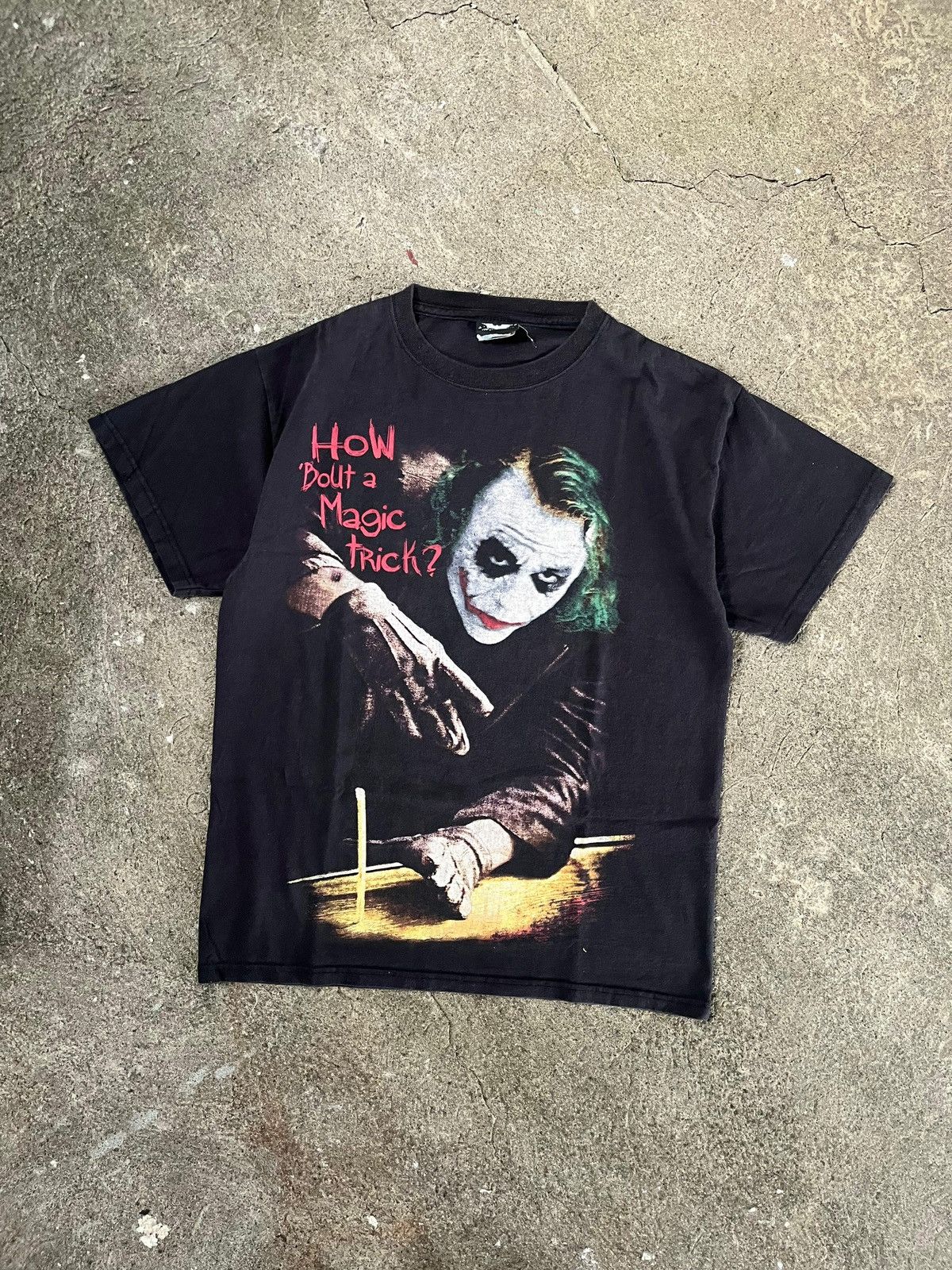 Vintage Rare Vtg Dark Knight Joker Movie Promo T-Shirts, Hoodie, Sweatshirt