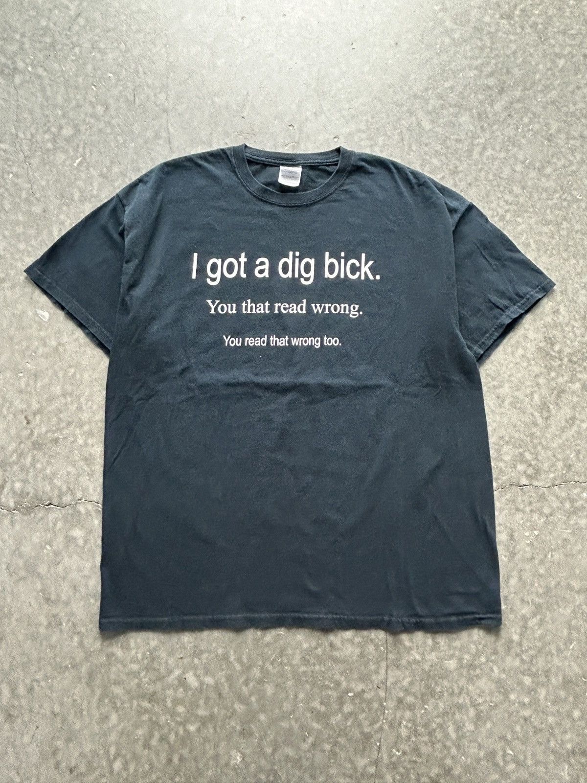 Vintage Y2k Dig Bick Funny Saying Tee Hoodie, Sweatshirt | PodTeesHub.com