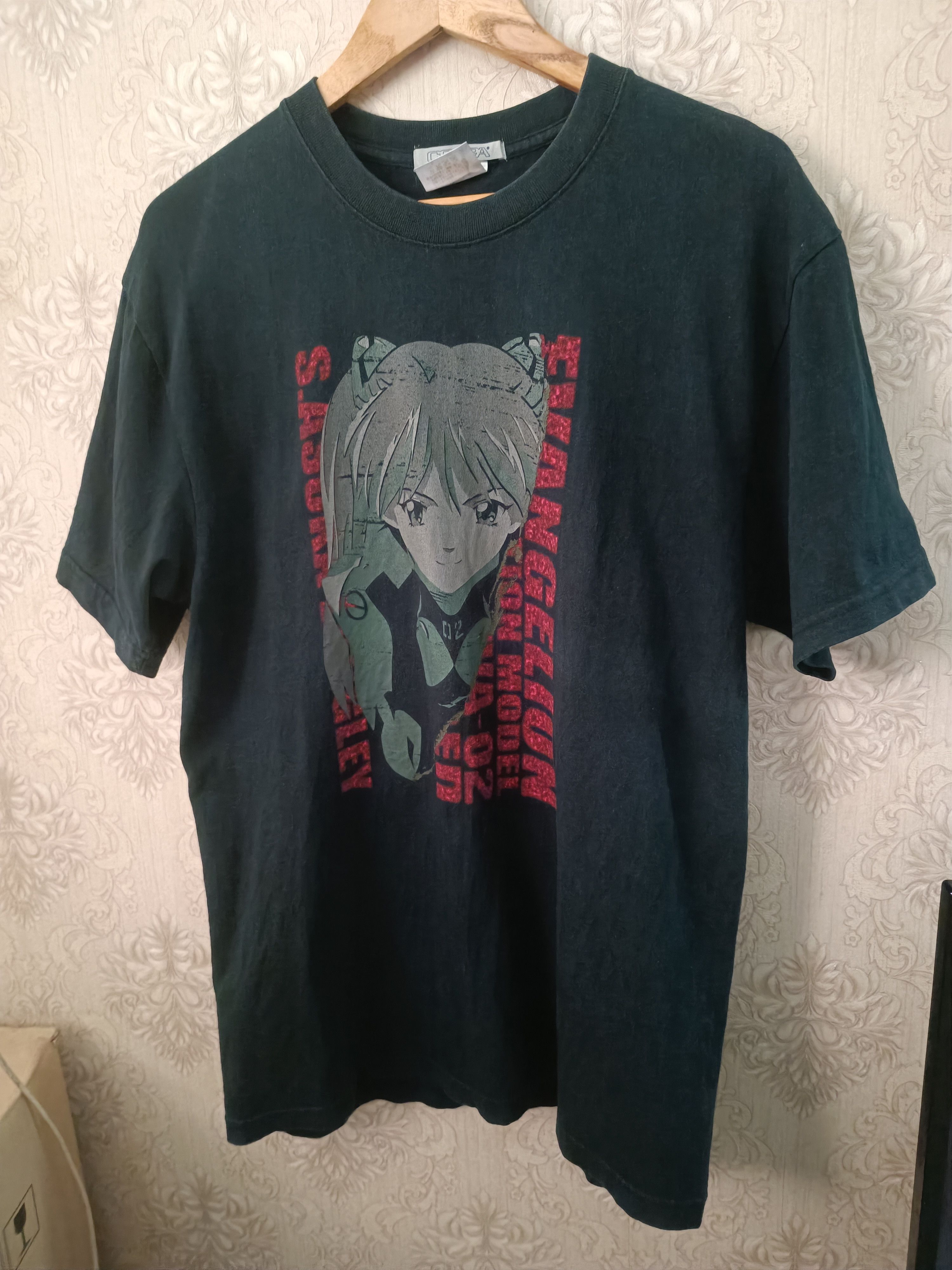 Anime Vintage Neon Genesis Evangelion Rei Ayanami T Shirt Hoodie, Sweatshirt | PodTeesHub.com