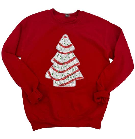 SW-6723 Snack Cake Sweatshirt Red T-Shirts, Hoodie | PodTeesHub.com
