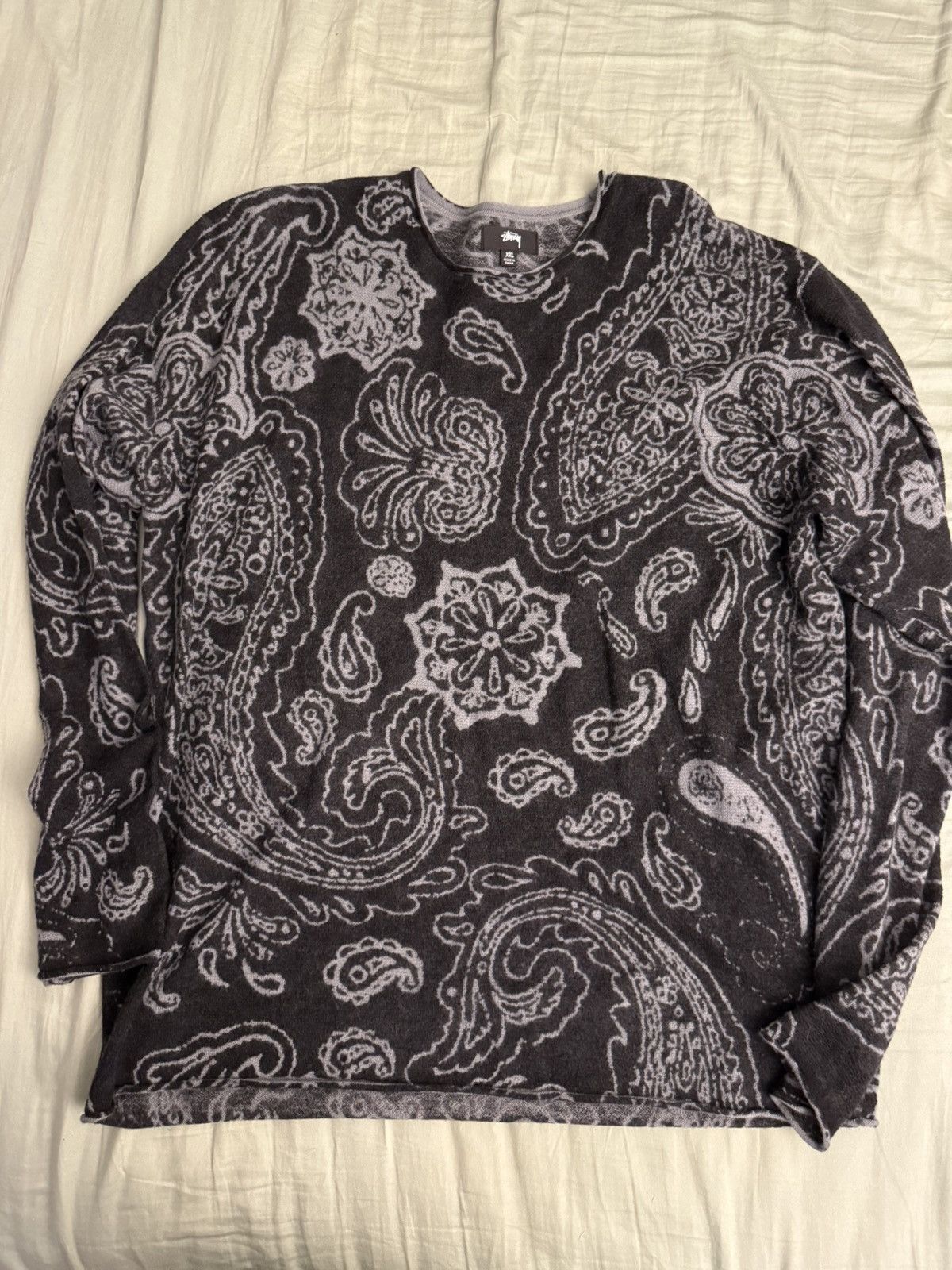 Stussy Paisley Crewneck Sweater T-Shirts, Hoodie, Sweatshirt | PodTeesHub.com
