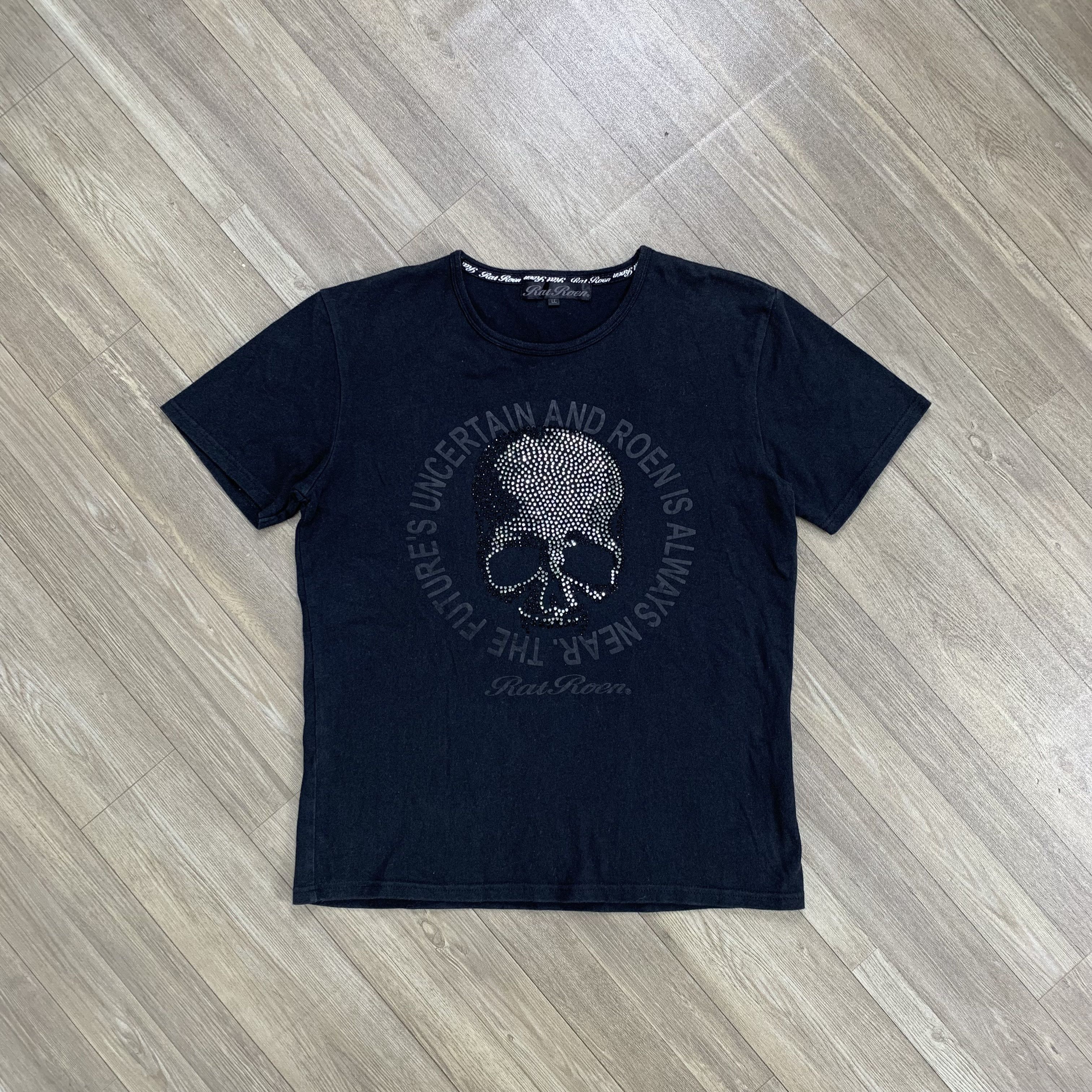 Japanese Brand 2000 S Rat Roen Skull Tee Punk Gothic Lgb Style Hoodie, Sweatshirt | PodTeesHub.com