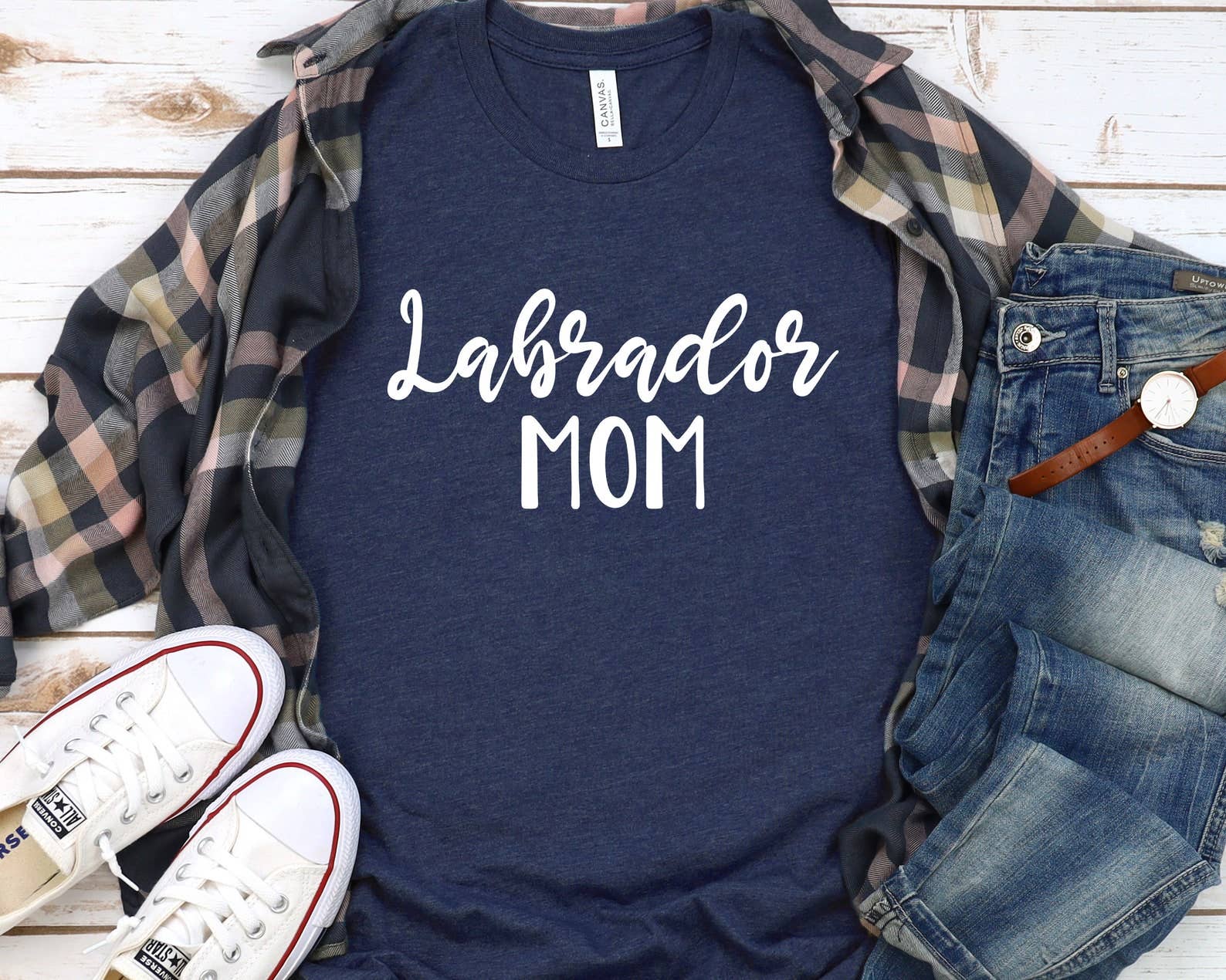 Labrador Mom T-Shirt Hoodie, Sweatshirt | PodTeesHub.com