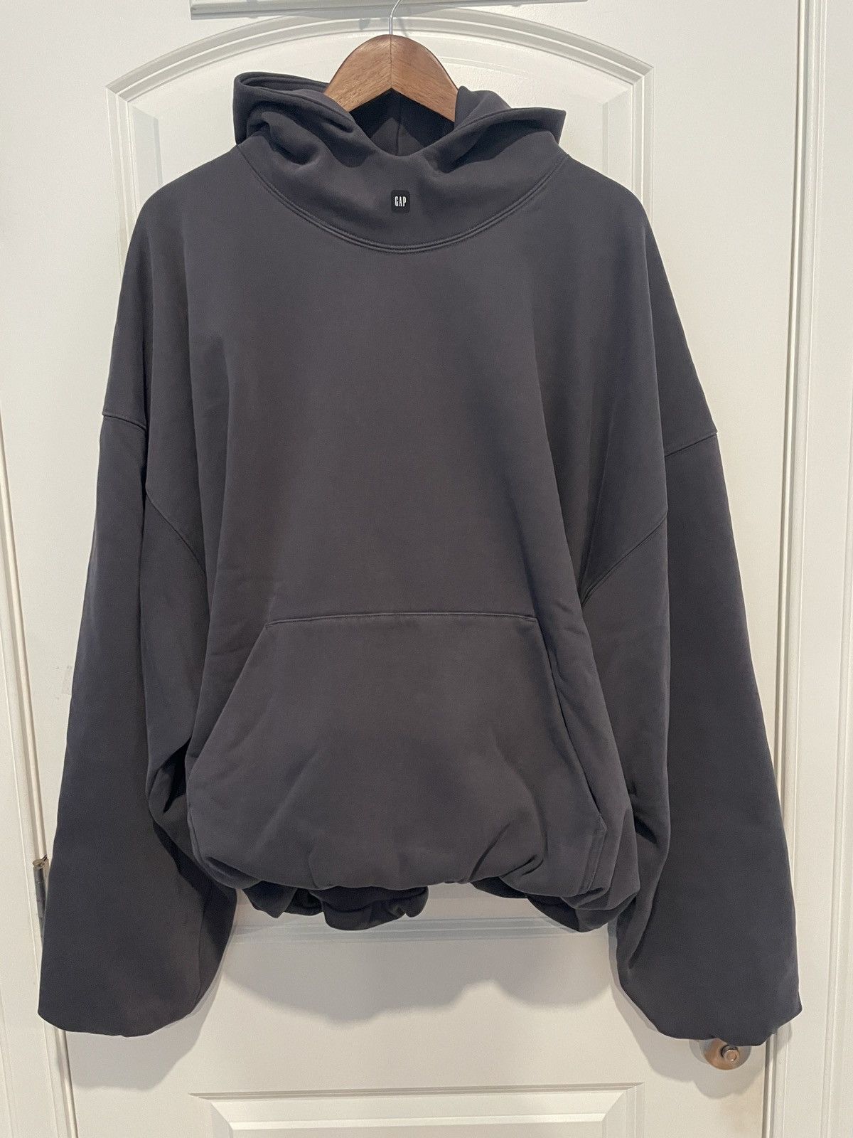 Gap X Kanye West Dark Grey Ygebb Logo Hoodie Size Medium T-Shirts, Sweatshirt | PodTeesHub.com