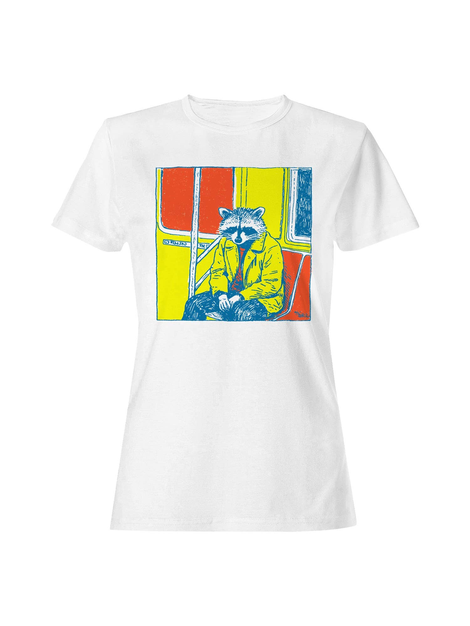 Raccoon Urban Vibes: Pop Art Women's T-Shirt Hoodie, Sweatshirt | PodTeesHub.com