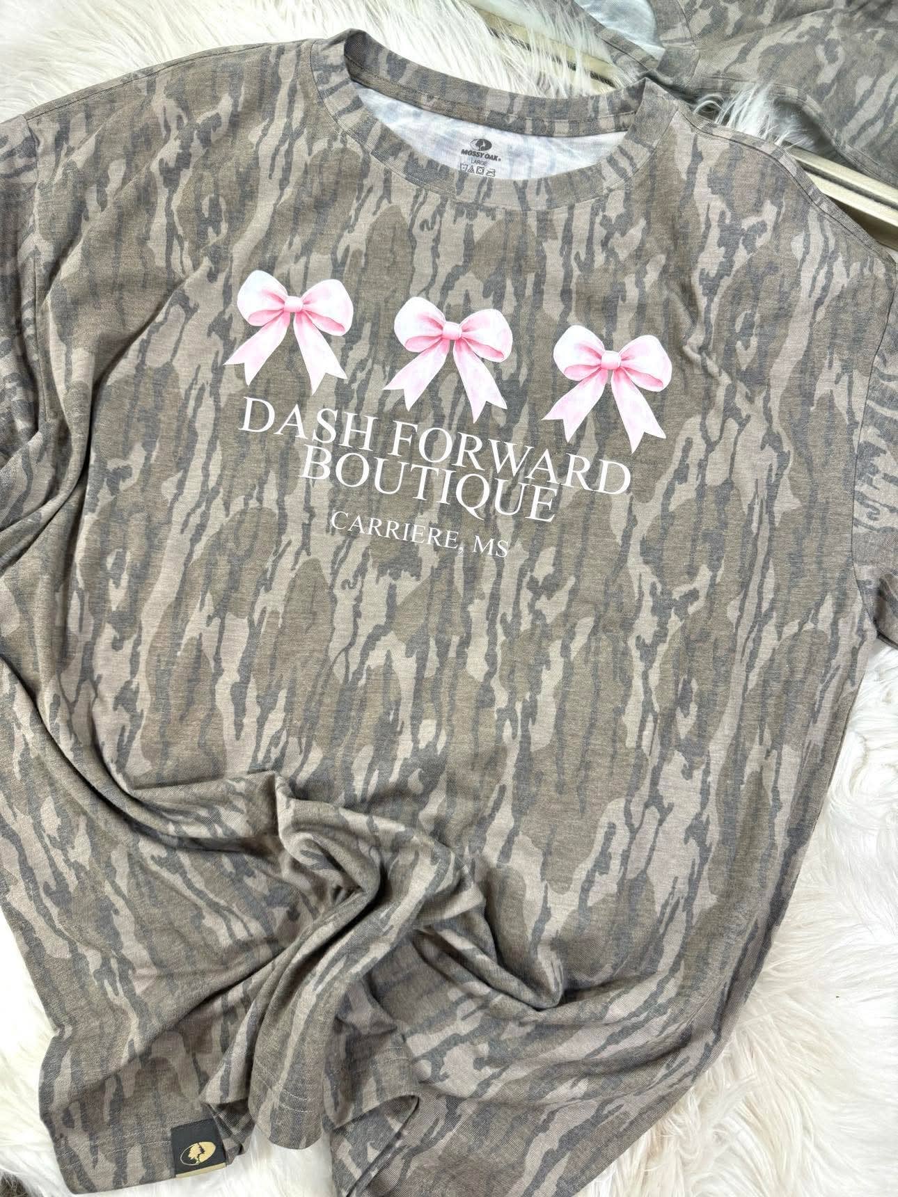 Custom Bow Trio Camo Graphic Tee Hoodie, Sweatshirt | PodTeesHub.com