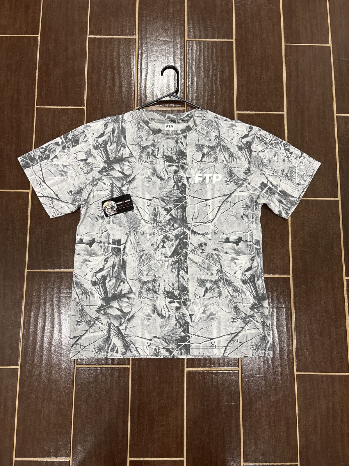 Fuck Population Brand New Ftp Grey Tree Camo Logo Size Medium T-Shirts, Hoodie, Sweatshirt