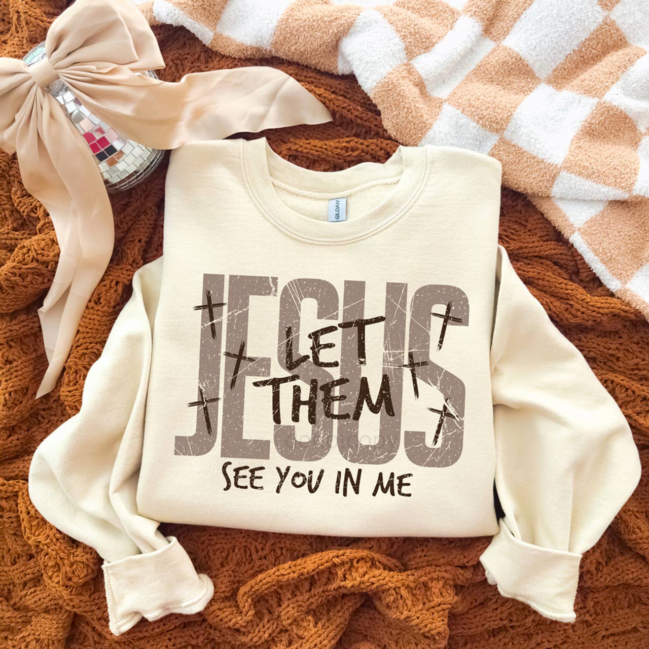 Jesus Let Them See You in Me Sweatshirt T-Shirts, Hoodie | PodTeesHub.com