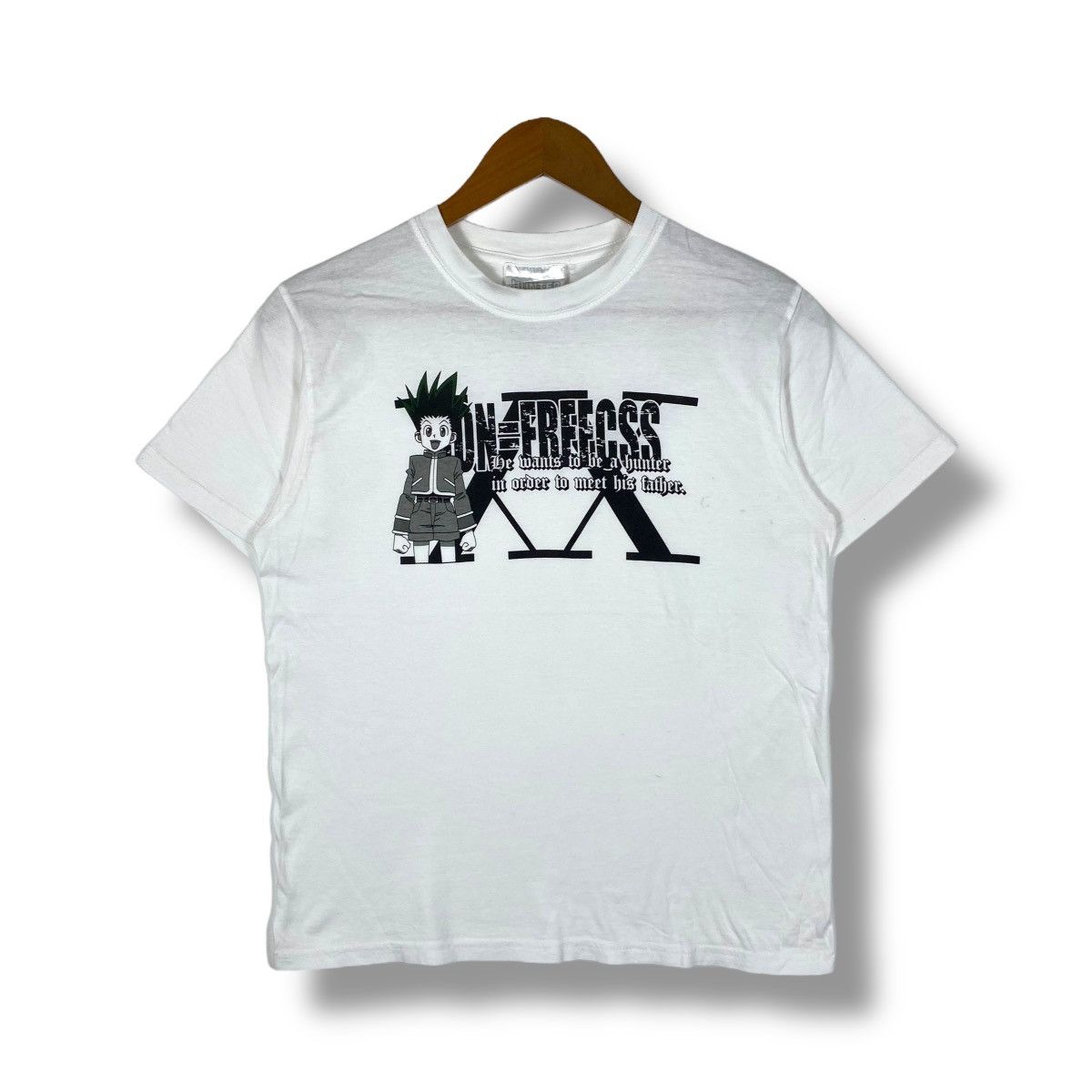 Vintage 00 S Hunter X Hunter Gon Freecss Anime Tee Shirt Hoodie, Sweatshirt | PodTeesHub.com