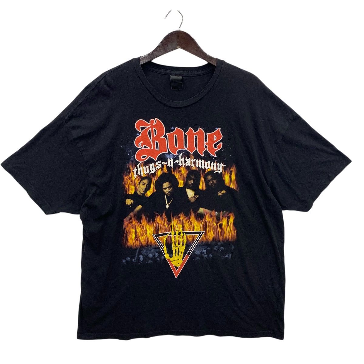 Band Tees Bone Thugs N Harmony Gangsta Rap Hip Hop Rap Tee Shirt Hoodie, Sweatshirt | PodTeesHub.com