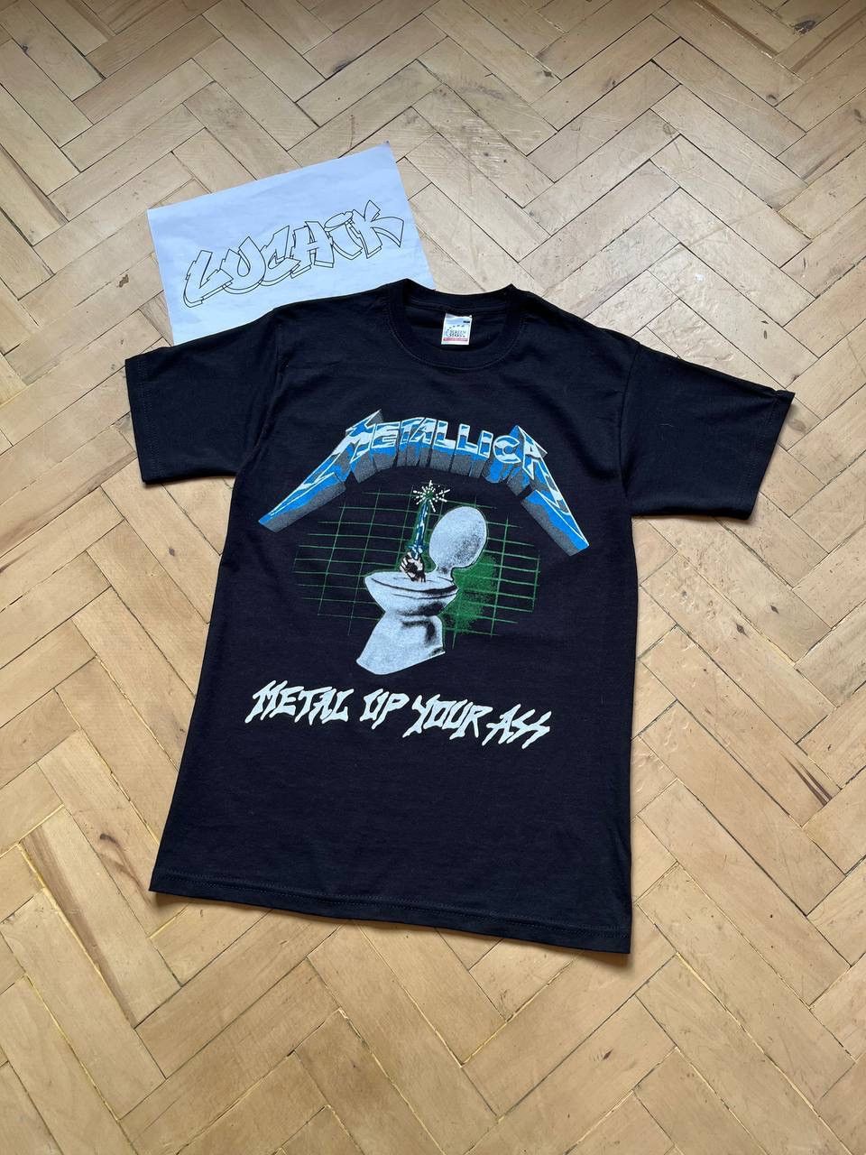 Metallica Rock Band T Shirt Metal Up Your Ass Big Logo Hoodie, Sweatshirt | PodTeesHub.com