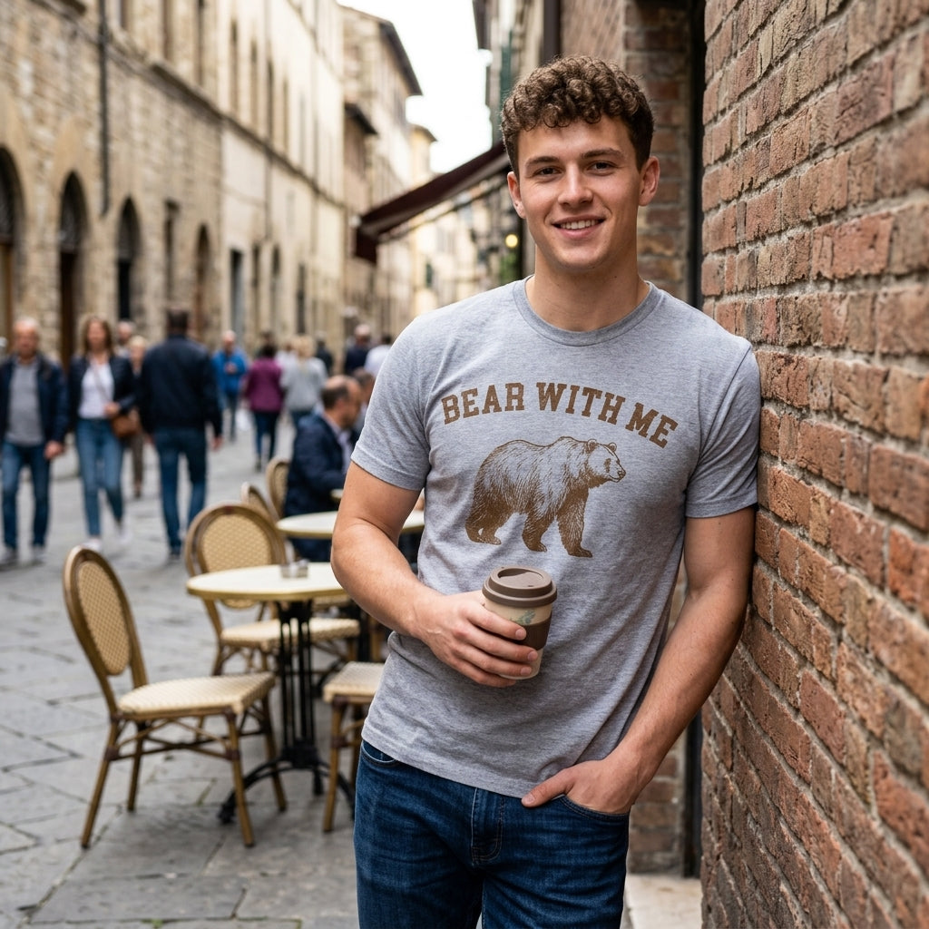 Bear With Me Men's T Shirt