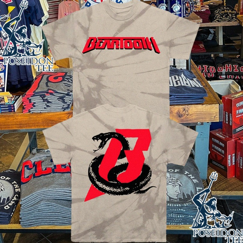 Beartooth Snake On My Back Pe Dye T-shirt