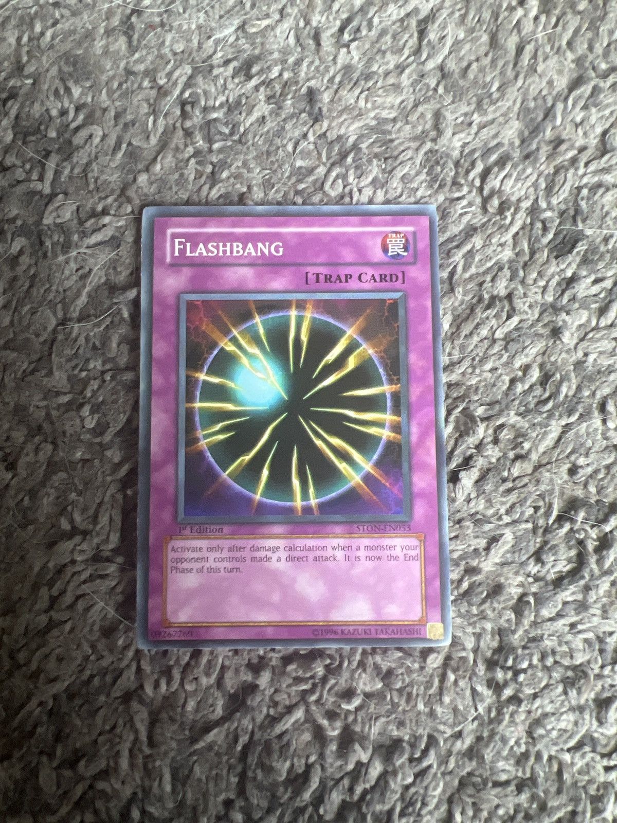Vintage 1996 Konami Yu Gi Oh Flashbang Card T-Shirts, Hoodie, Sweatshirt | PodTeesHub.com