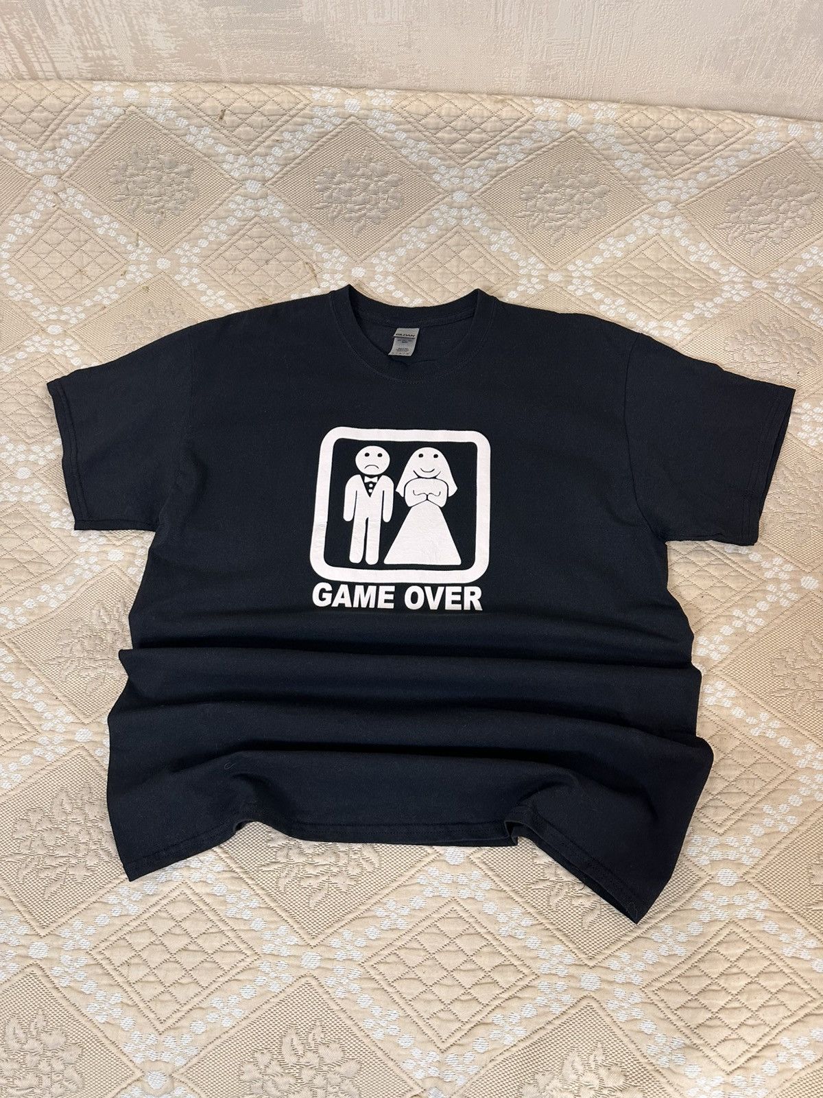 Vintage 90s 2000s Y2k Vtg Vintage Game Over Marriage Funny T Shirt Hoodie, Sweatshirt | PodTeesHub.com
