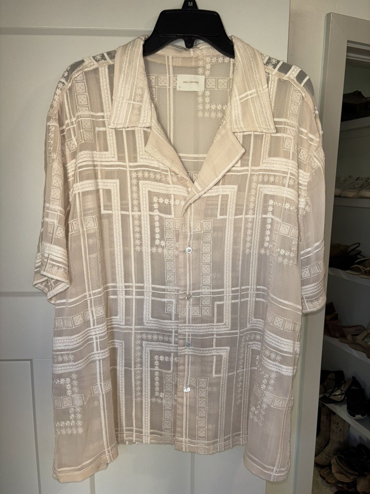 Leon Dore Aime Leon Dore Lace Shirt Xl Hoodie, Sweatshirt | PodTeesHub.com