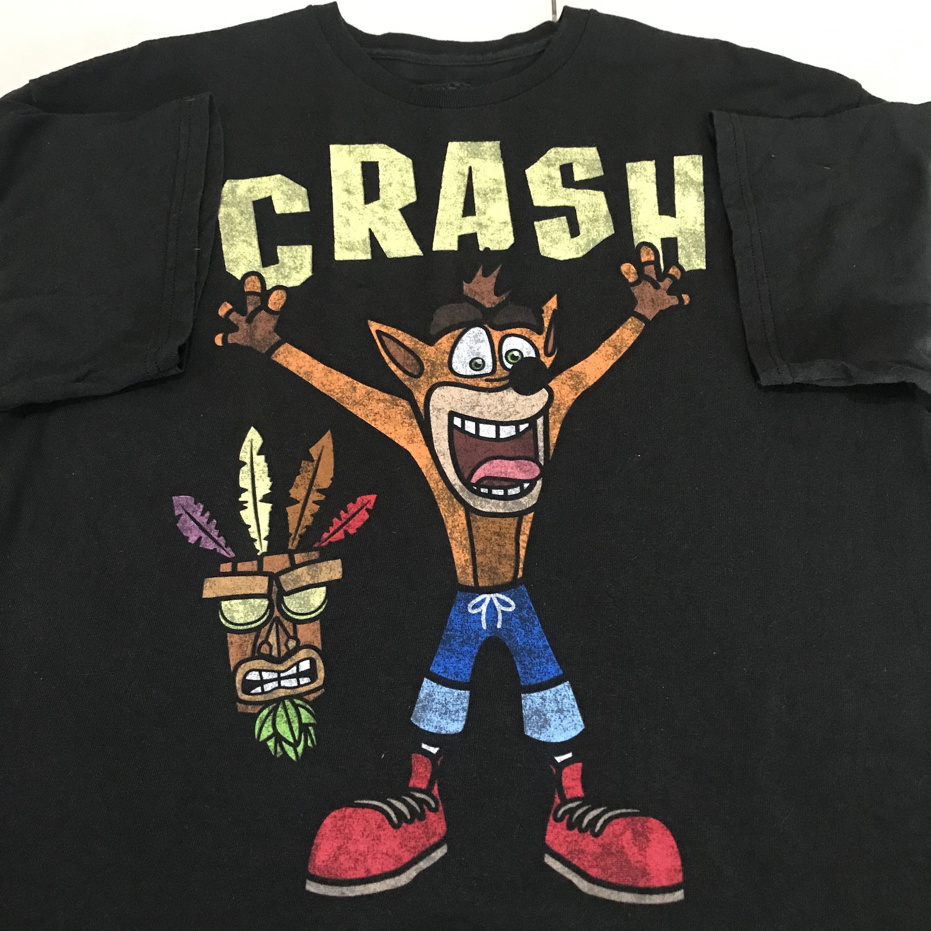 The Game Crash Bandicoot Promo Tee Playstation Graphic Streetwear Hoodie, Sweatshirt | PodTeesHub.com