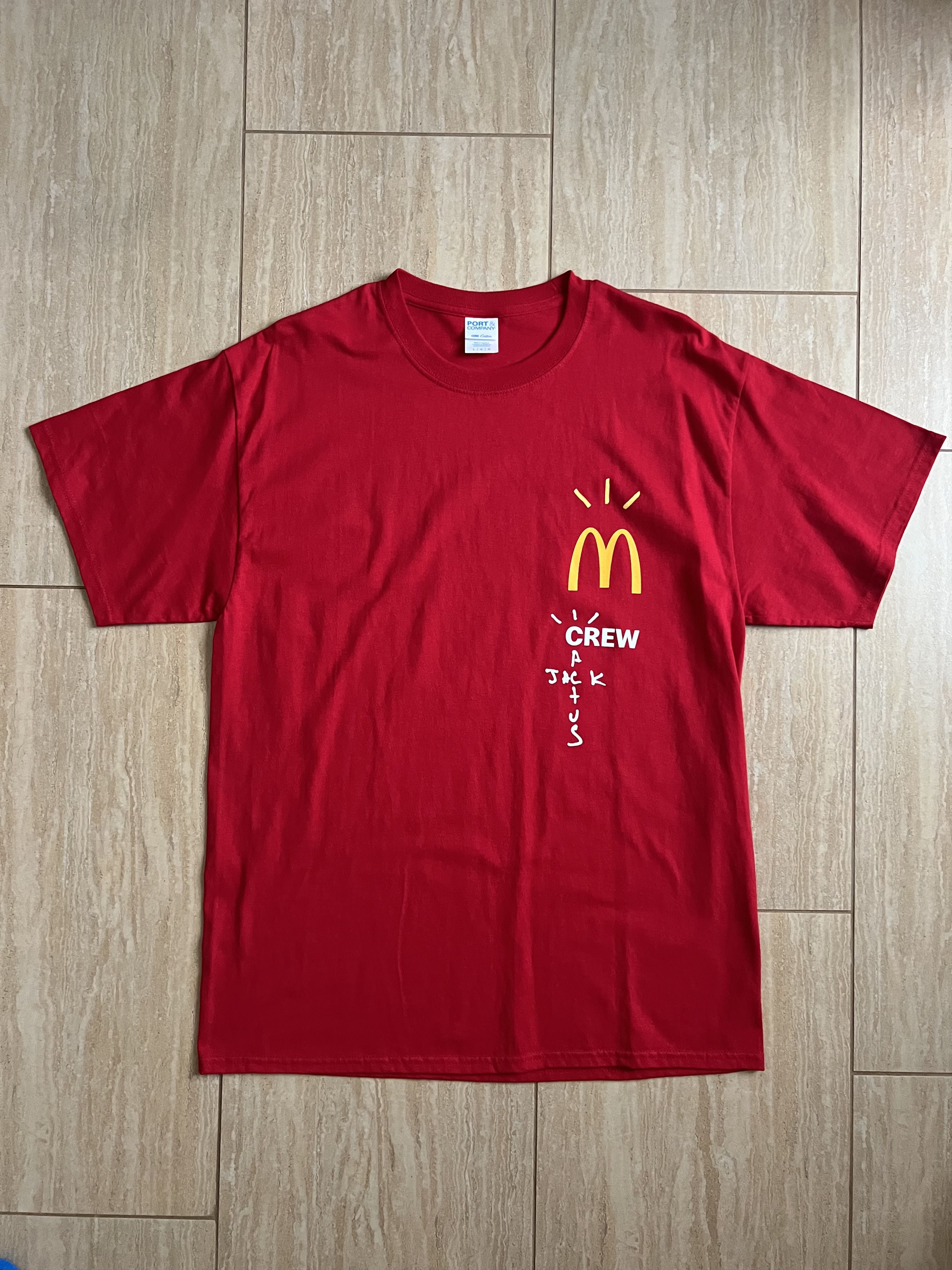 Mcdonald S Crew T Shirt Red Hoodie, Sweatshirt | PodTeesHub.com
