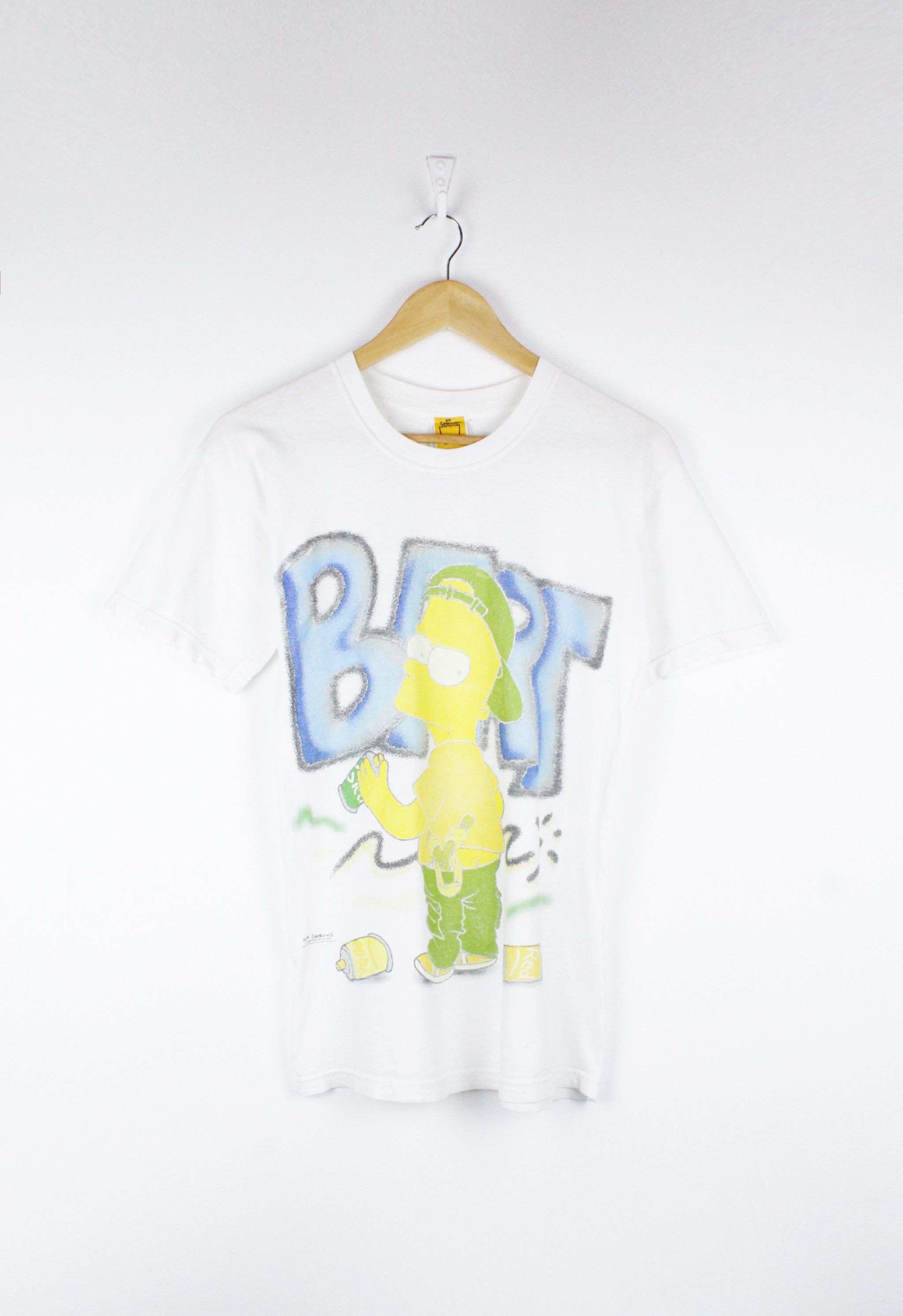 The Simpsons X Vintage Vintage 1999 The Simpsons Bart Graphic Print Crew T Shirt Hoodie, Sweatshirt | PodTeesHub.com
