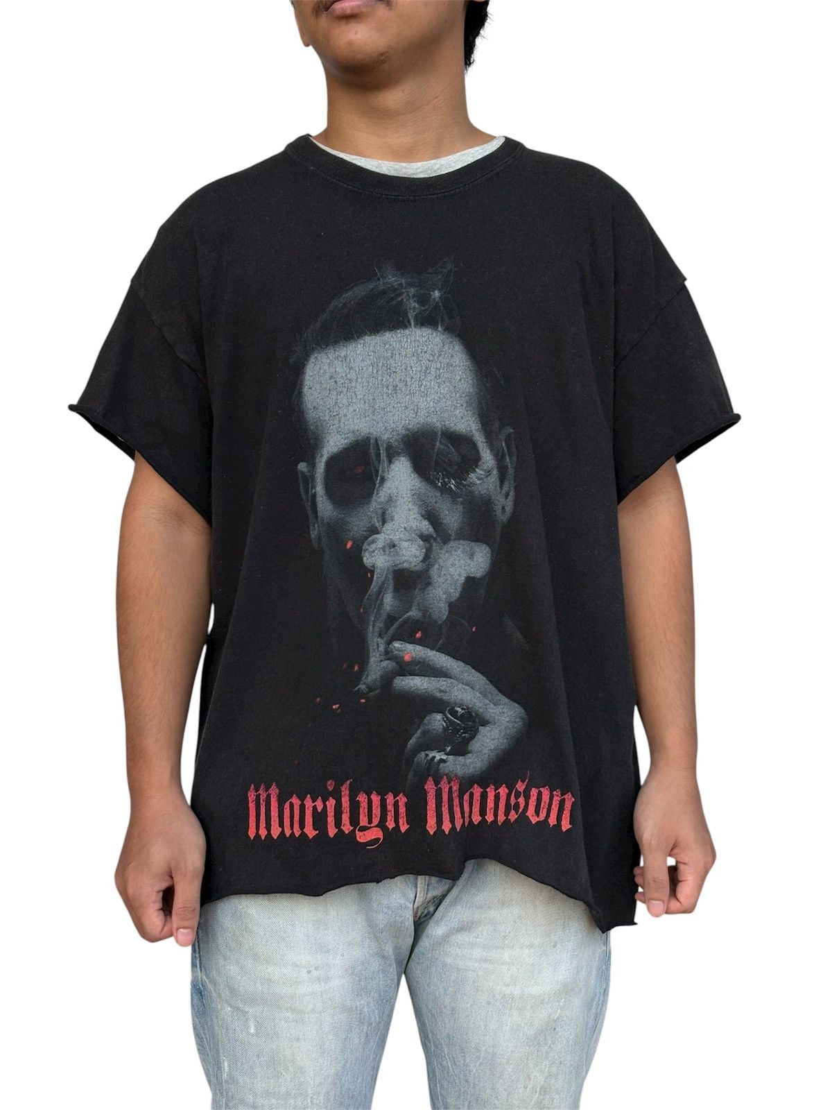 Manson Marilyn Manson Band T Shirt Rock Style Hoodie, Sweatshirt | PodTeesHub.com