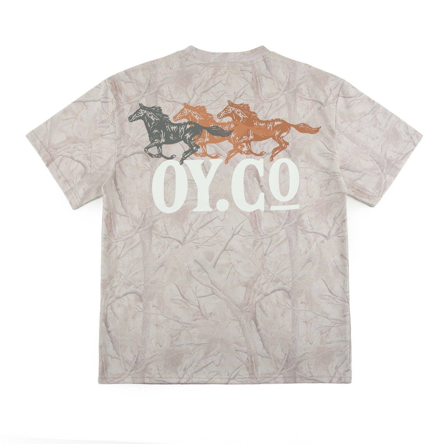 Wild Horses Tee (Faded Camo) Hoodie, Sweatshirt | PodTeesHub.com