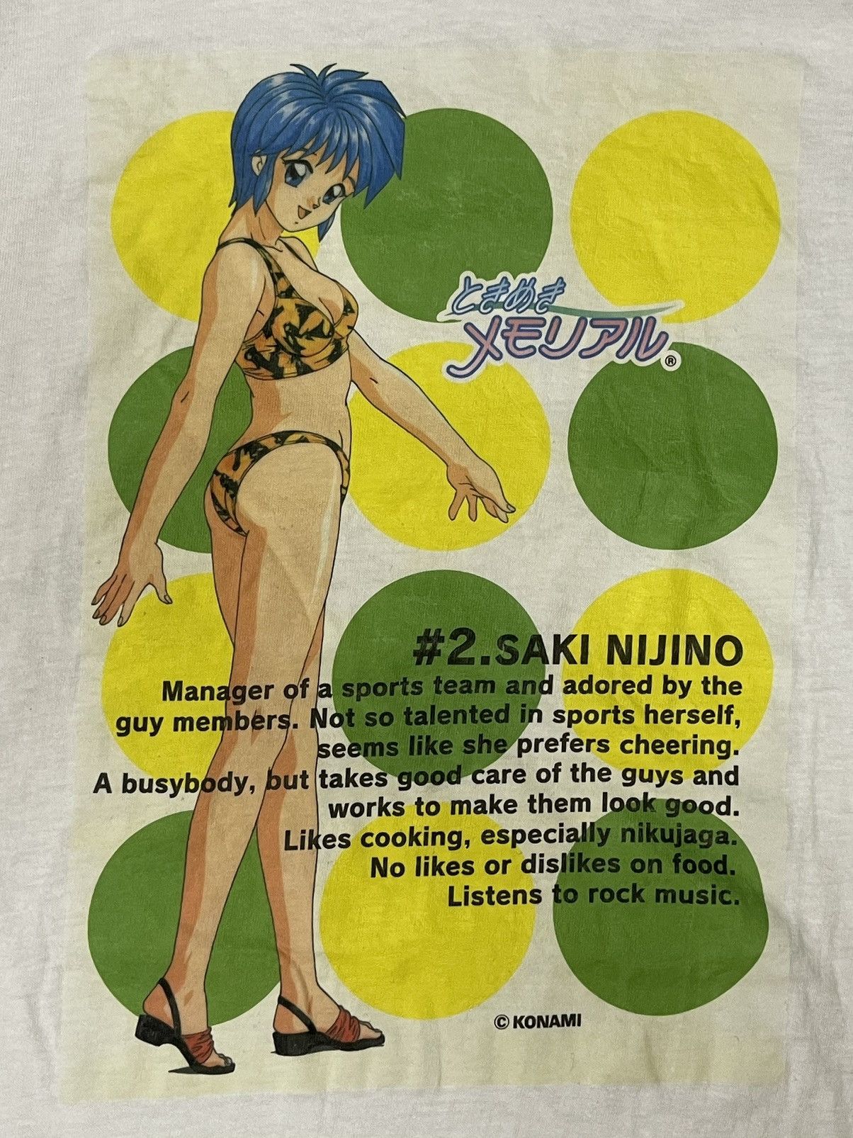 Japanese Brand X Vintage Vintage Saki Nijino Konami Akira Evangelion T-Shirts, Hoodie, Sweatshirt