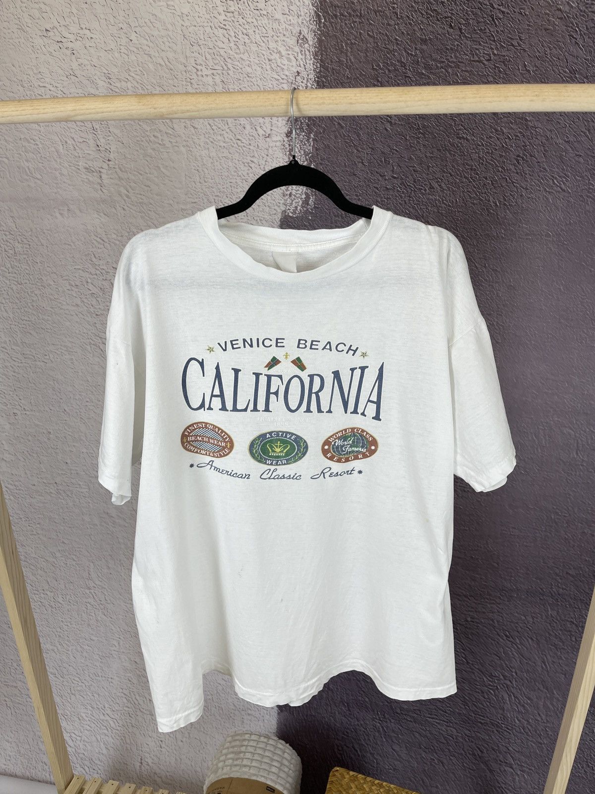 Vintage California Venice Beach American Classic Resort Vintage Tee Hoodie, Sweatshirt | PodTeesHub.com