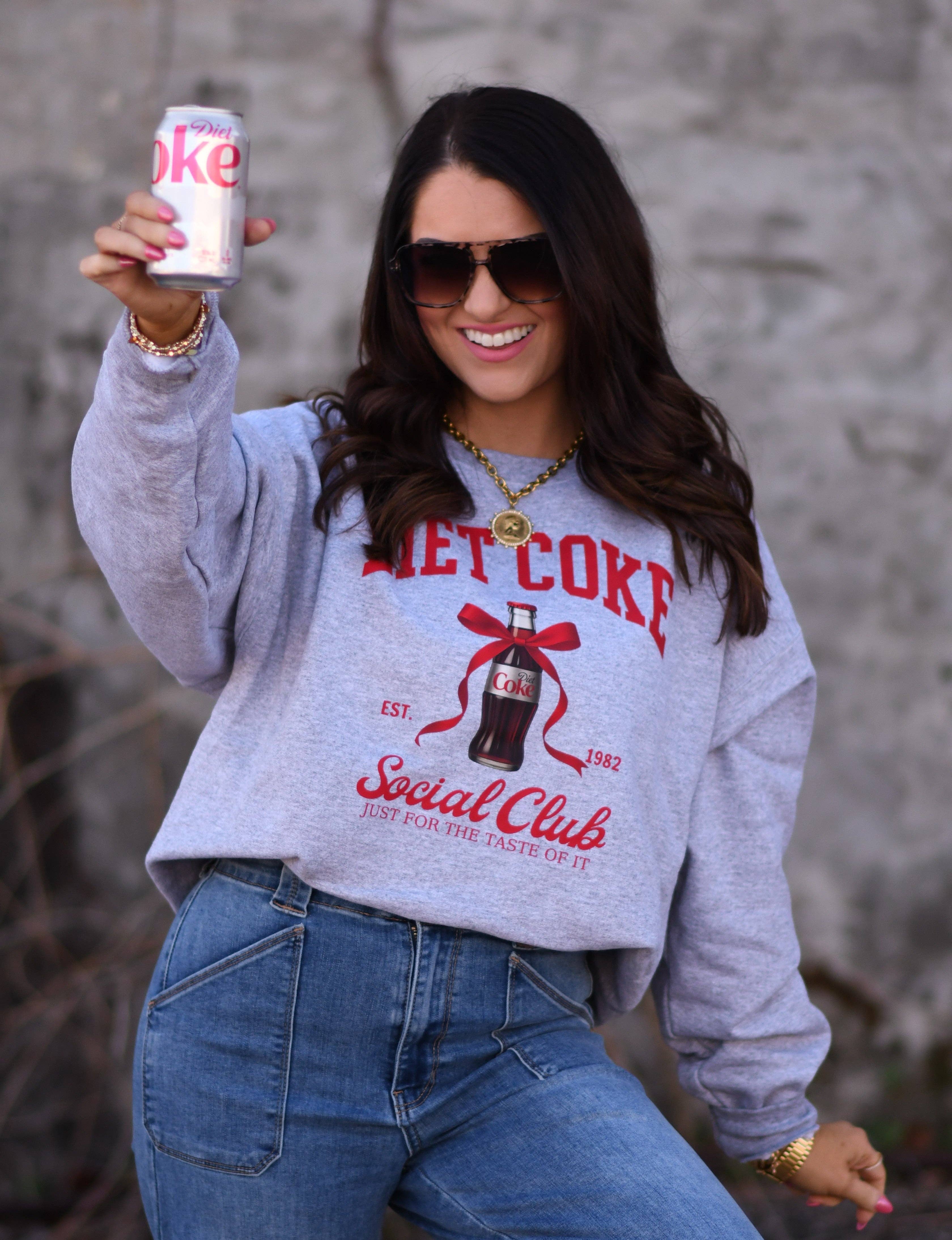 Diet Coke Social Club Sweatshirt/Tee Hoodie | PodTeesHub.com