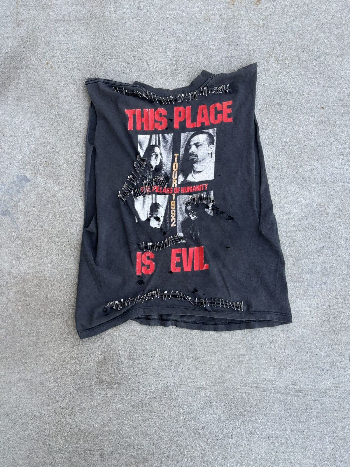 Band Teeslvintage 90s The Crucified T Shirt Hoodie, Sweatshirt | PodTeesHub.com