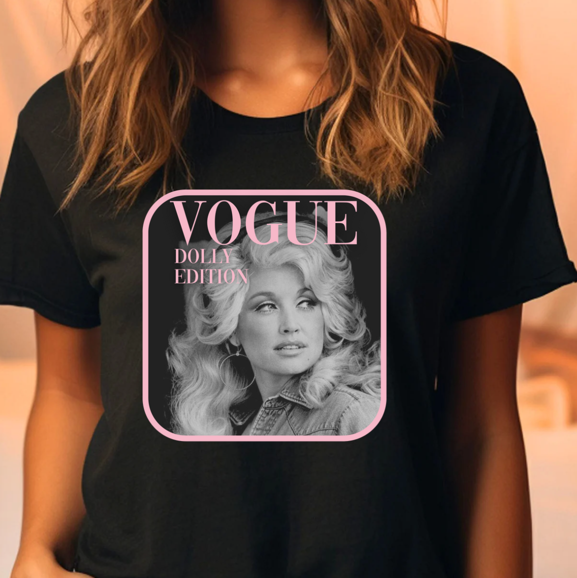 Vogue Dolly Edition Tee Hoodie, Sweatshirt | PodTeesHub.com